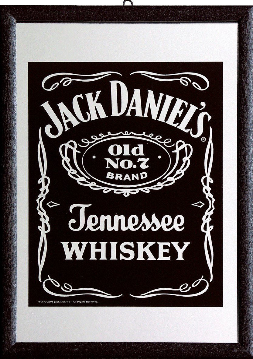Daniel's Label Spiegel Wandspiegel Close Up Jack Black