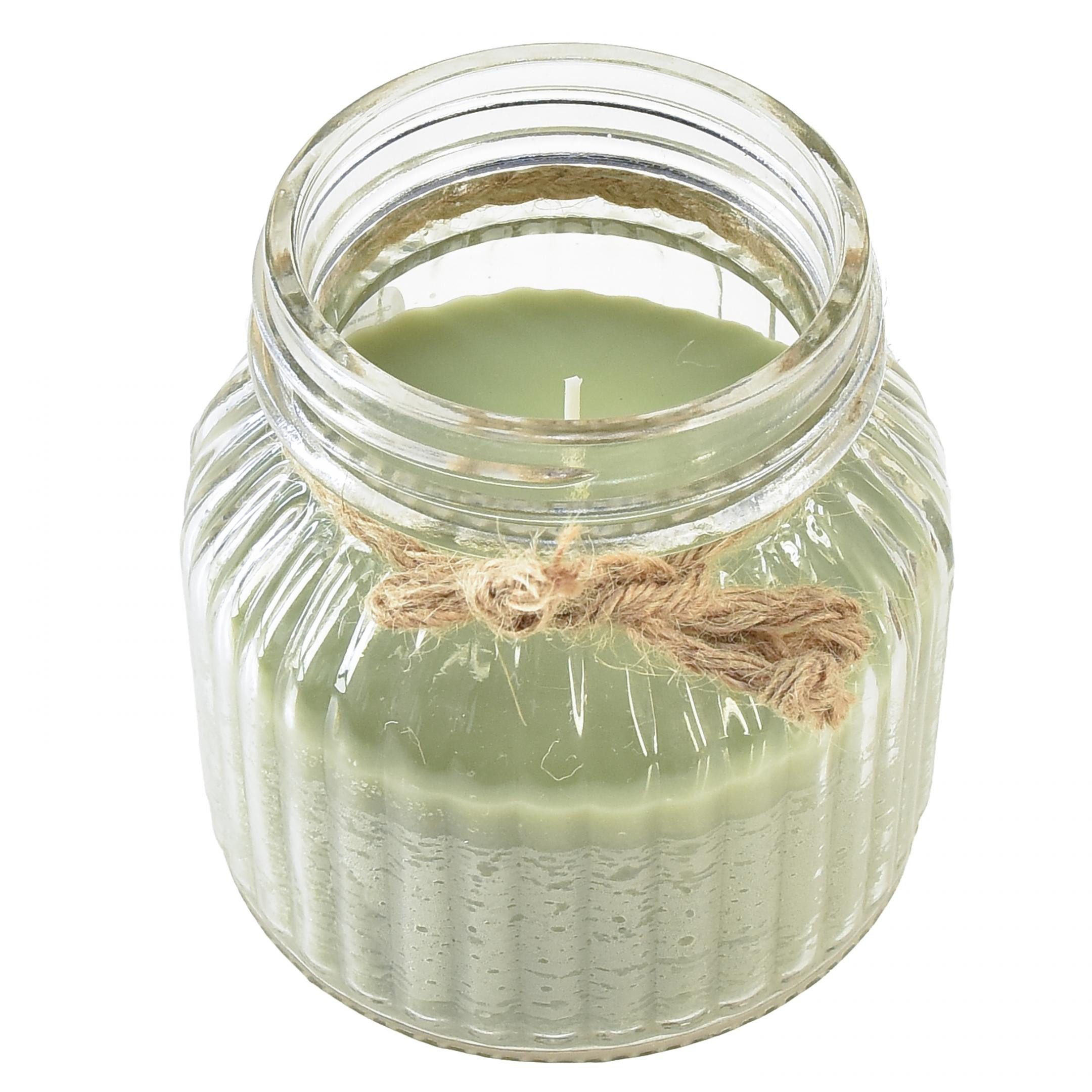 Florists Products Duftkerze Duftkerze im Glas mit Citronella für Balkon und Garten