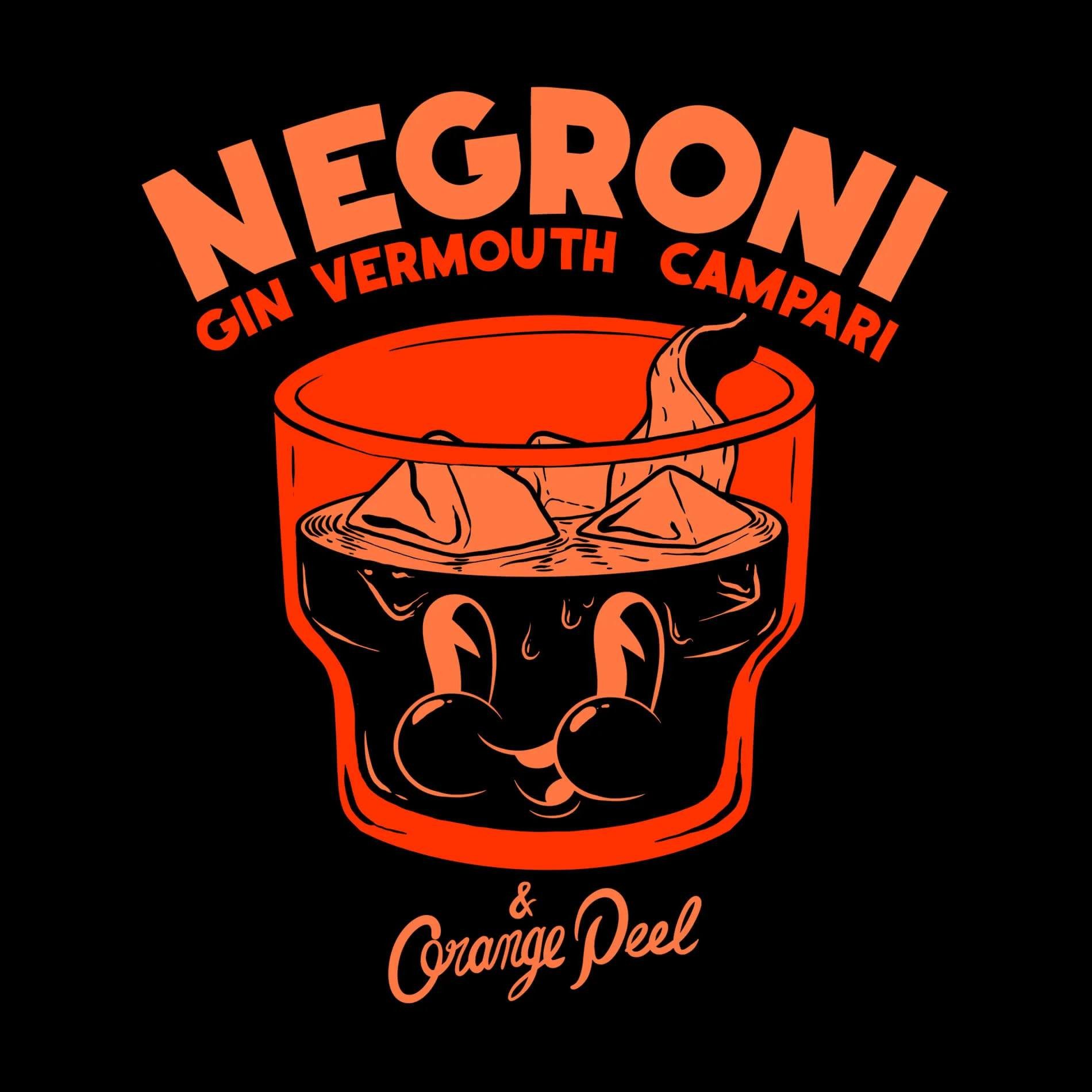 The Dudes T-Shirt T-Shirt The Dudes Negroni