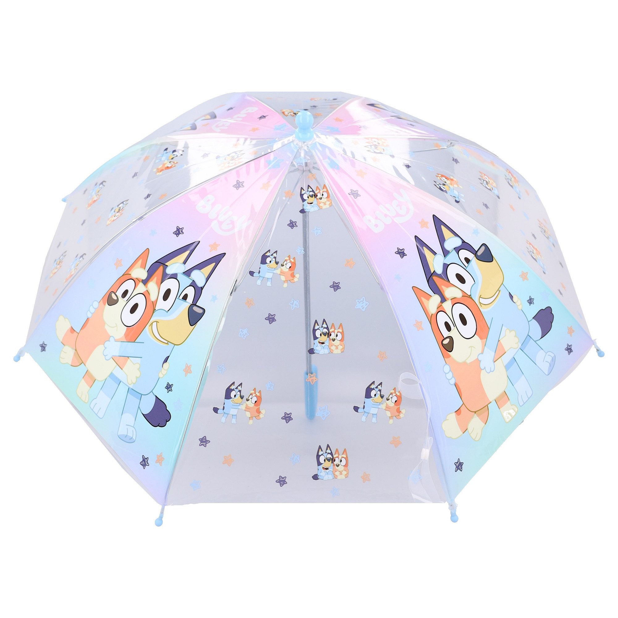 Bluey Stockregenschirm Rainy Days Ø 71 cm Kinderregenschirm Bluey Motiv für Kinder