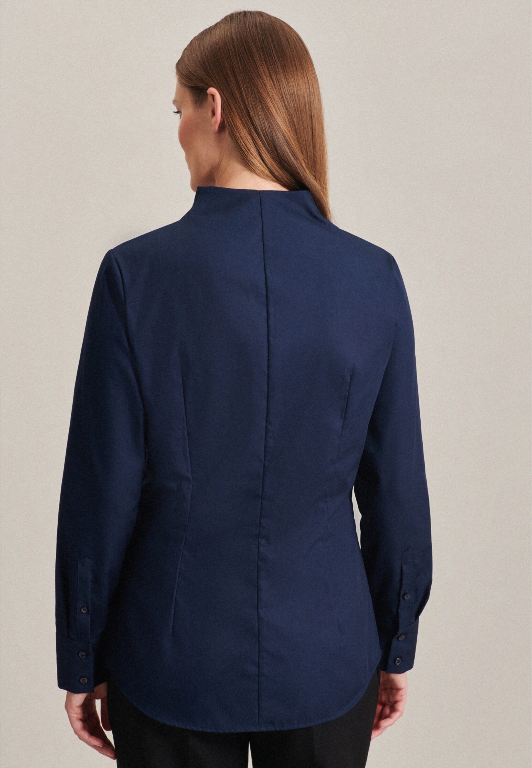 seidensticker Langarmbluse Schwarze Rose (1-tlg) Plain/ohne Details günstig online kaufen