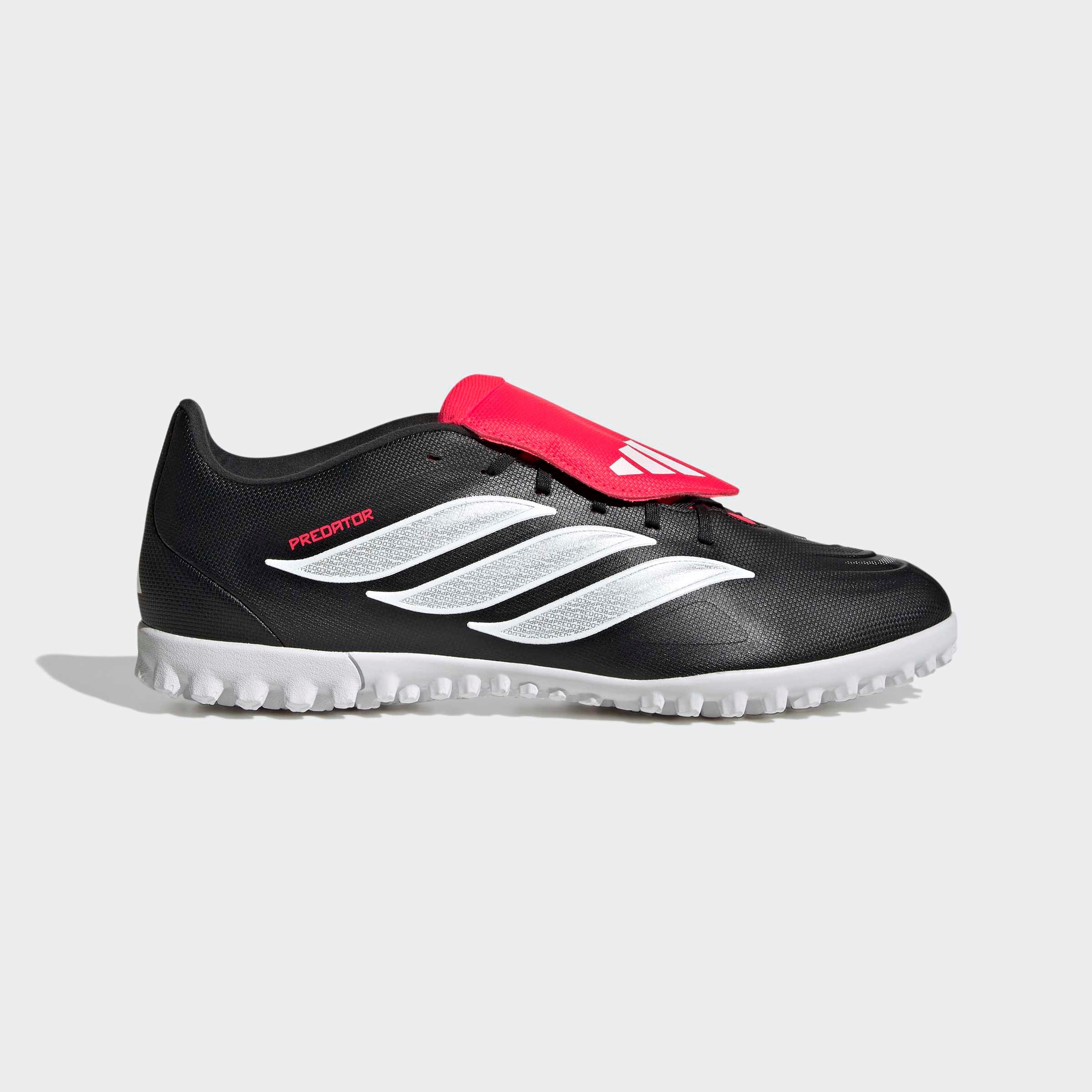adidas Performance PREDATOR CLUB FOLD-OVER TONGUE TURF Fußballschuh für kurzen Kunstrasen, Hart- und Aschenplätze