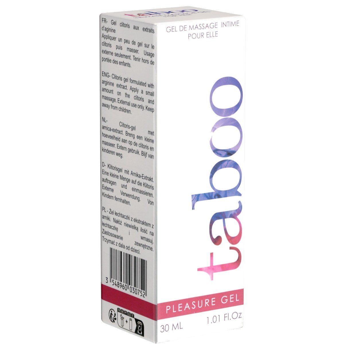 Ruf Stimulationsgel Taboo «Pleasure Gel» for her, Flasche mit 30ml, 1-tlg., stimulierendes Orgasmus-Gel für Frauen