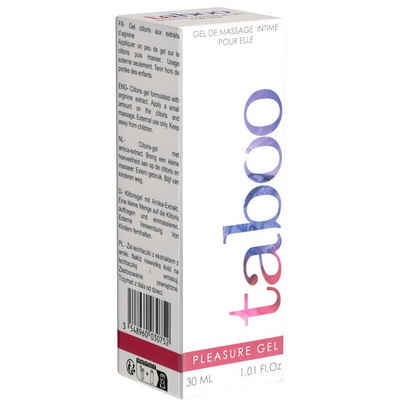 Ruf Stimulationsgel Taboo «Pleasure Gel» for her, Flasche mit 30ml, stimulierendes Orgasmus-Gel für Frauen