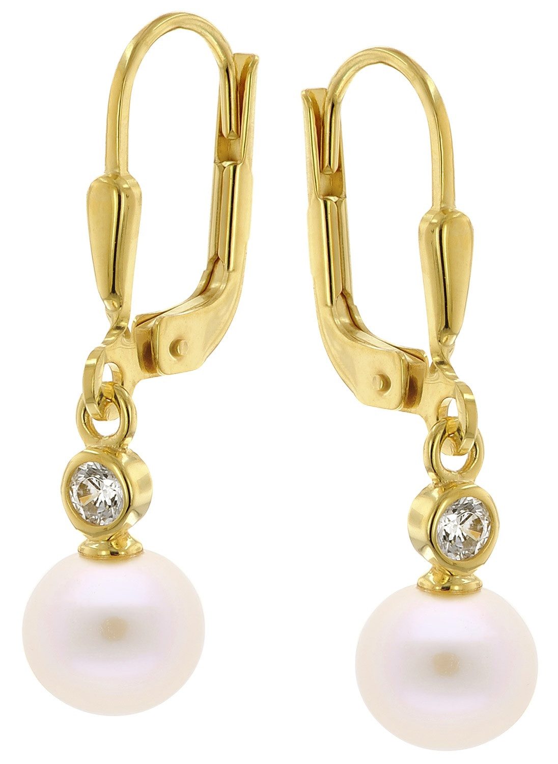 trendor Paar Ohrhänger Damen-333 Gold n- günstig online kaufen