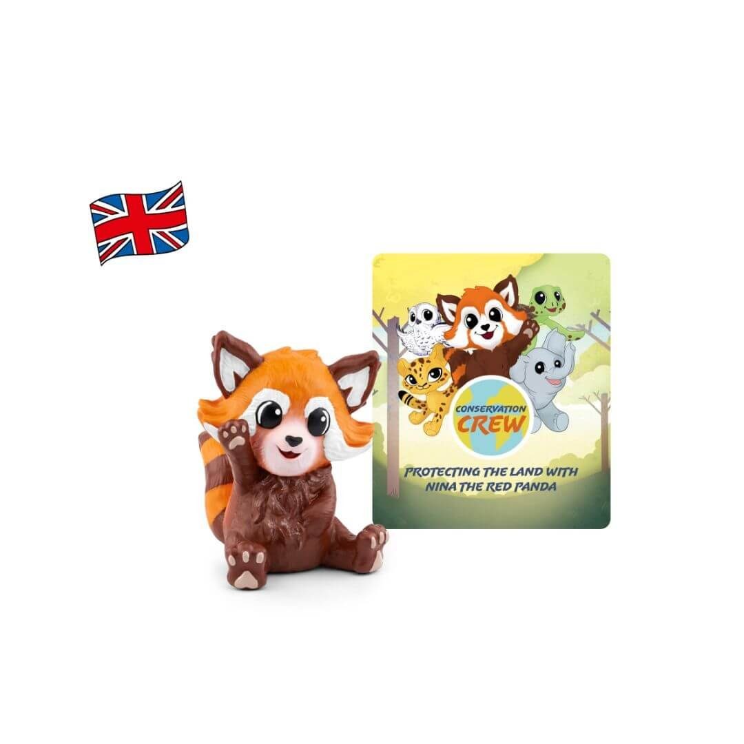 tonies Hörspielfigur Conservation Crew - Land Rescues with Nina the Red Panda (englisch)
