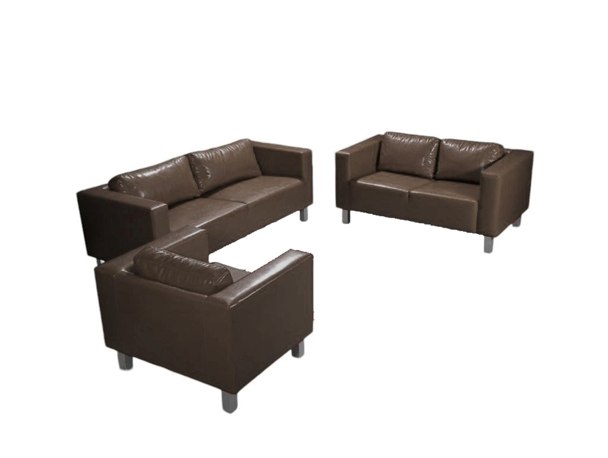 Fun Möbel Polstergarnitur Sofa-Set MAILAND 3-2-1 günstig online kaufen