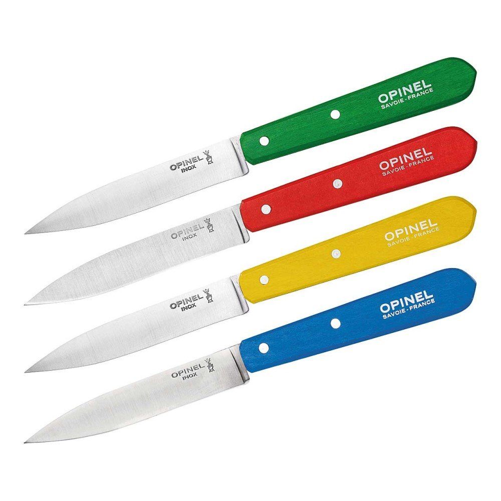Opinel Ножи-Set (Opinel Küchenmesser No 112 CLASSIC, Set mit 4 Ножиn)