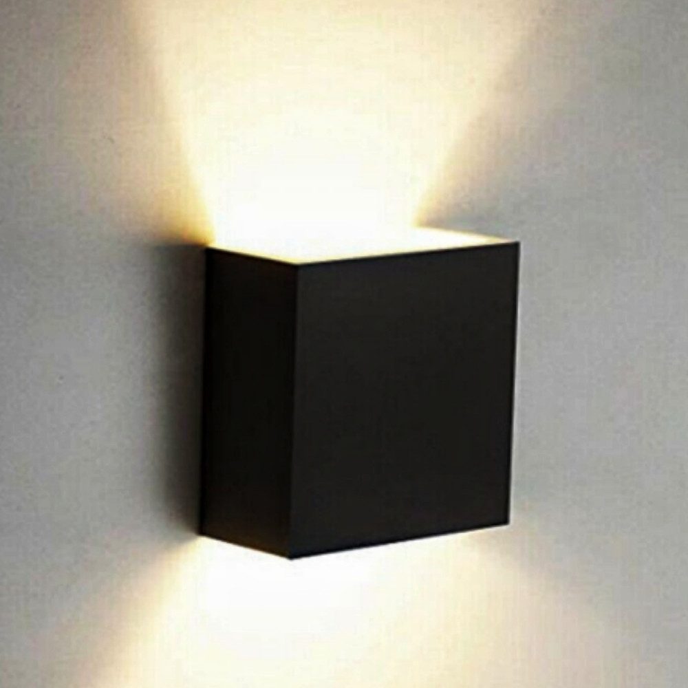 LETGOSPT Wandleuchte 6W LED Wandleuchte Innen, günstig online kaufen