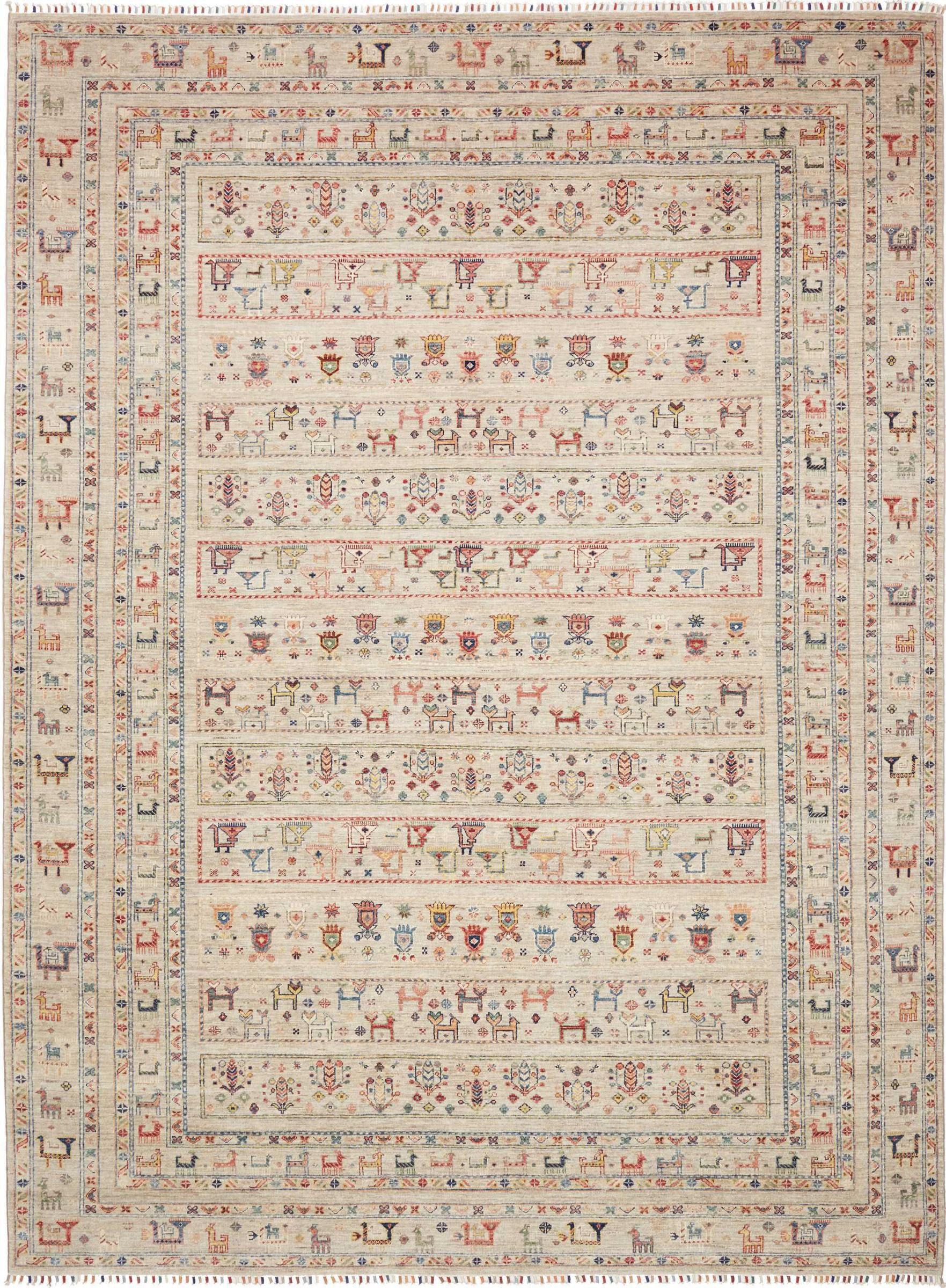 Orientteppich Design Arijana 252x345 Handgeknüpfter Orientteppich