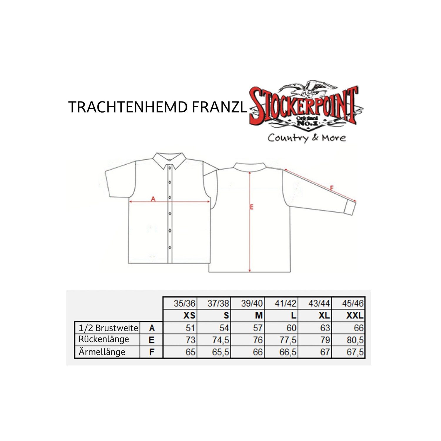 Stockerpoint Trachtenhemd Trachtenhemd OC-Franzl, kariert, modern Fit – Bild 4 von 4