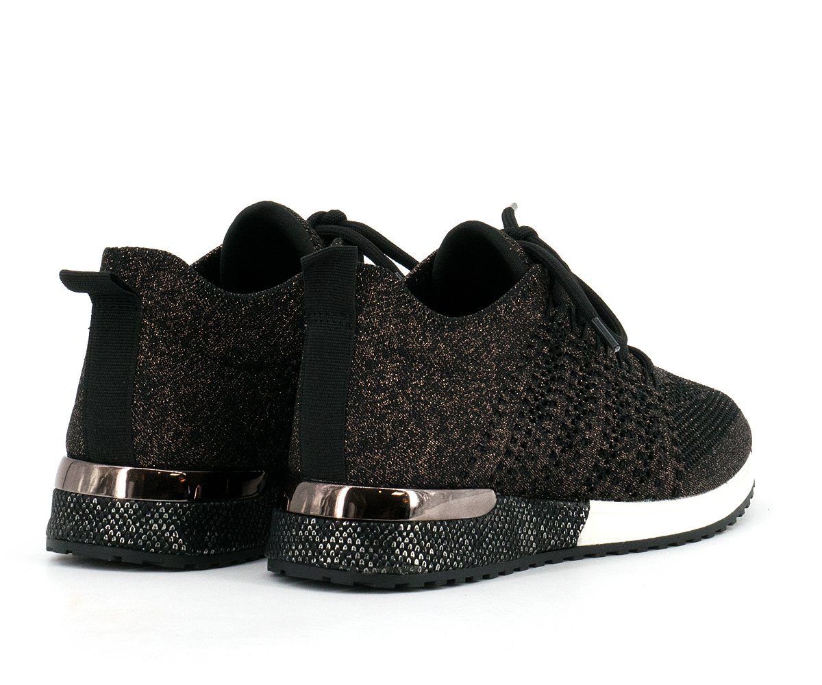 La Strada La Strada Sneaker knitted bronze - 1832649-4545 Sneaker
