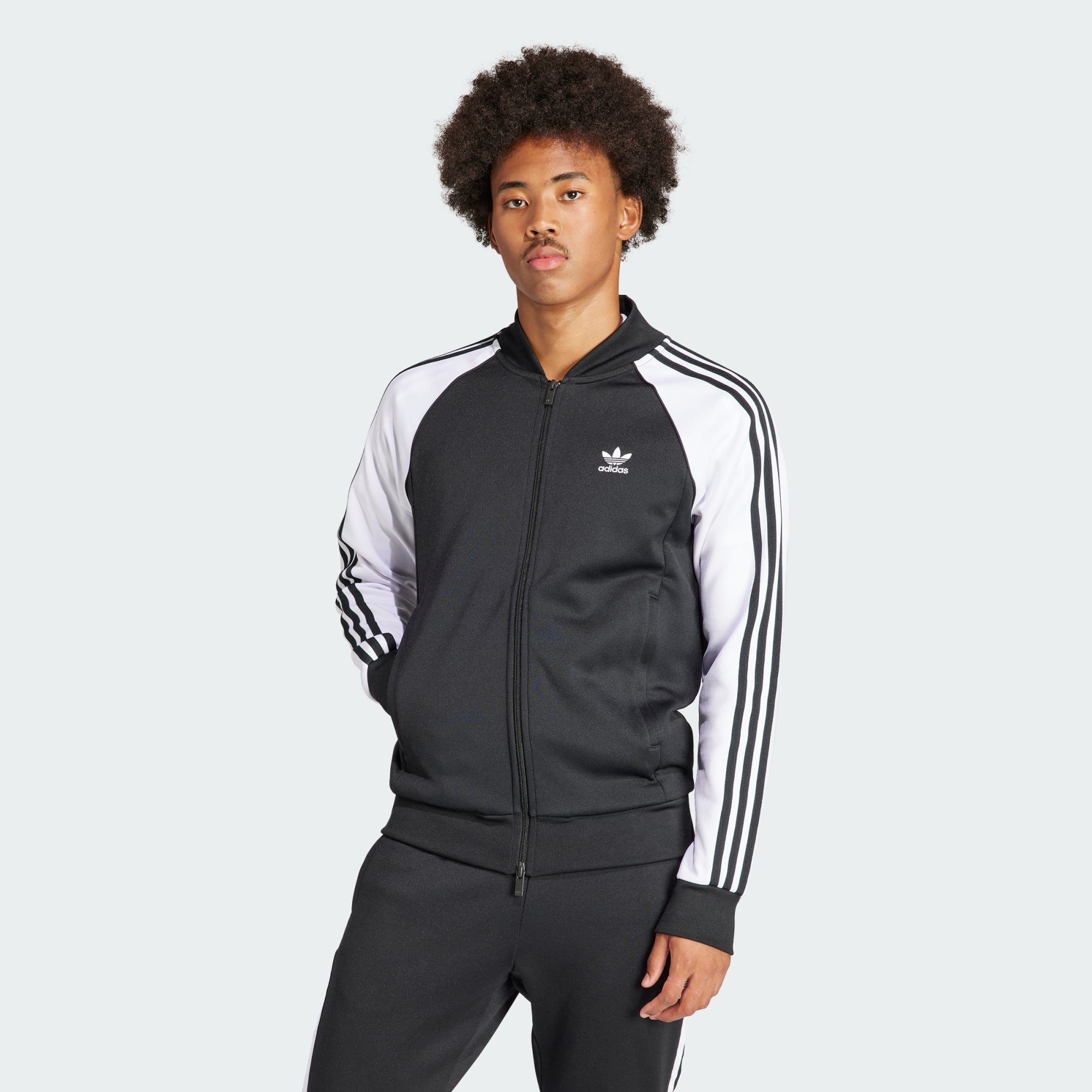 CLASSICS Originals White ORIGINALS ADICOLOR Trainingsanzug adidas Black JACKE White SST / /