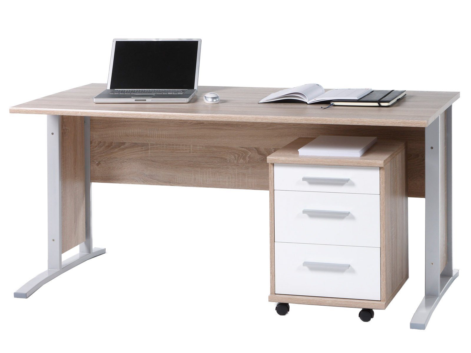 PREISBRECHER Schreibtisch Clermont, 150 x 73 günstig online kaufen
