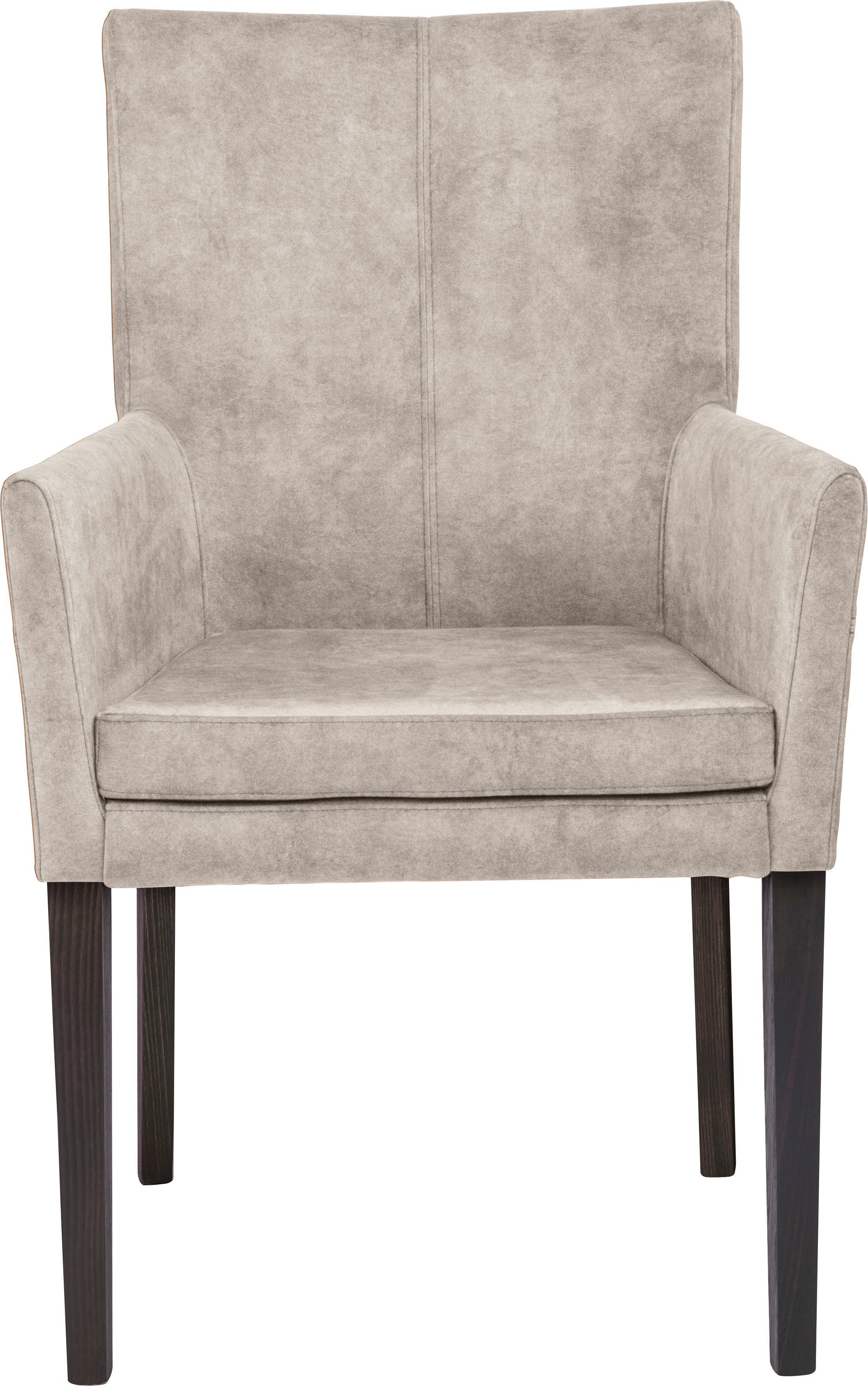 Home affaire Armlehnstuhl Aspen, Beine aus günstig online kaufen