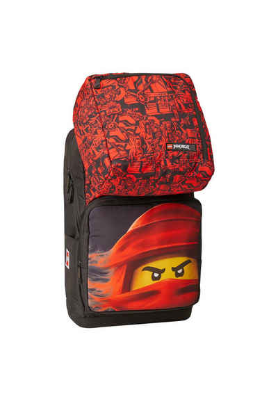 LEGO® Bags Schulranzen Optimo Plus, Reflektoren an allen Seiten, Aufsteckbare Sporttasche