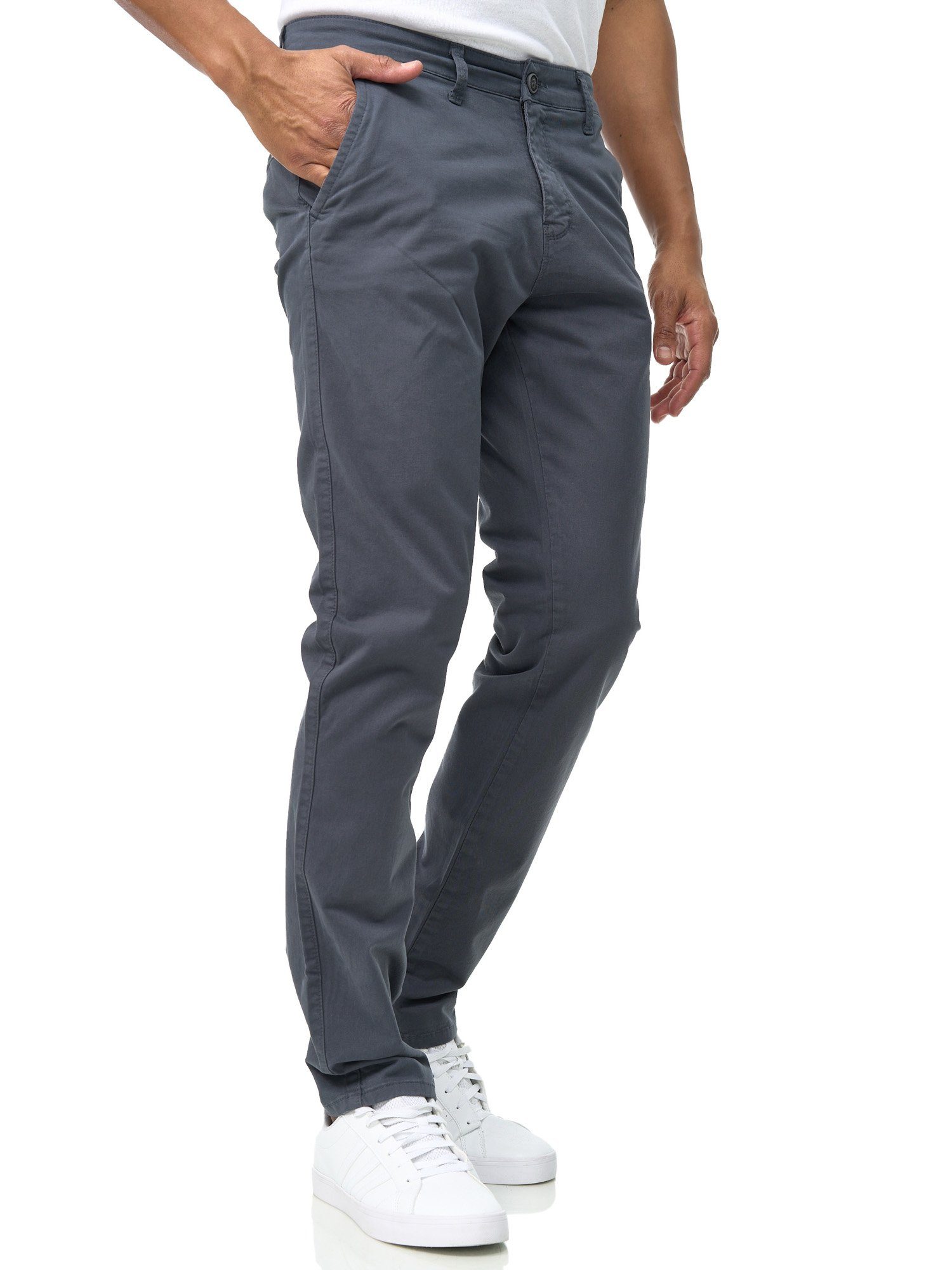 D'MARO Chinohose 308 Slim Fit Herren Chinohose ORGANIC COTTON