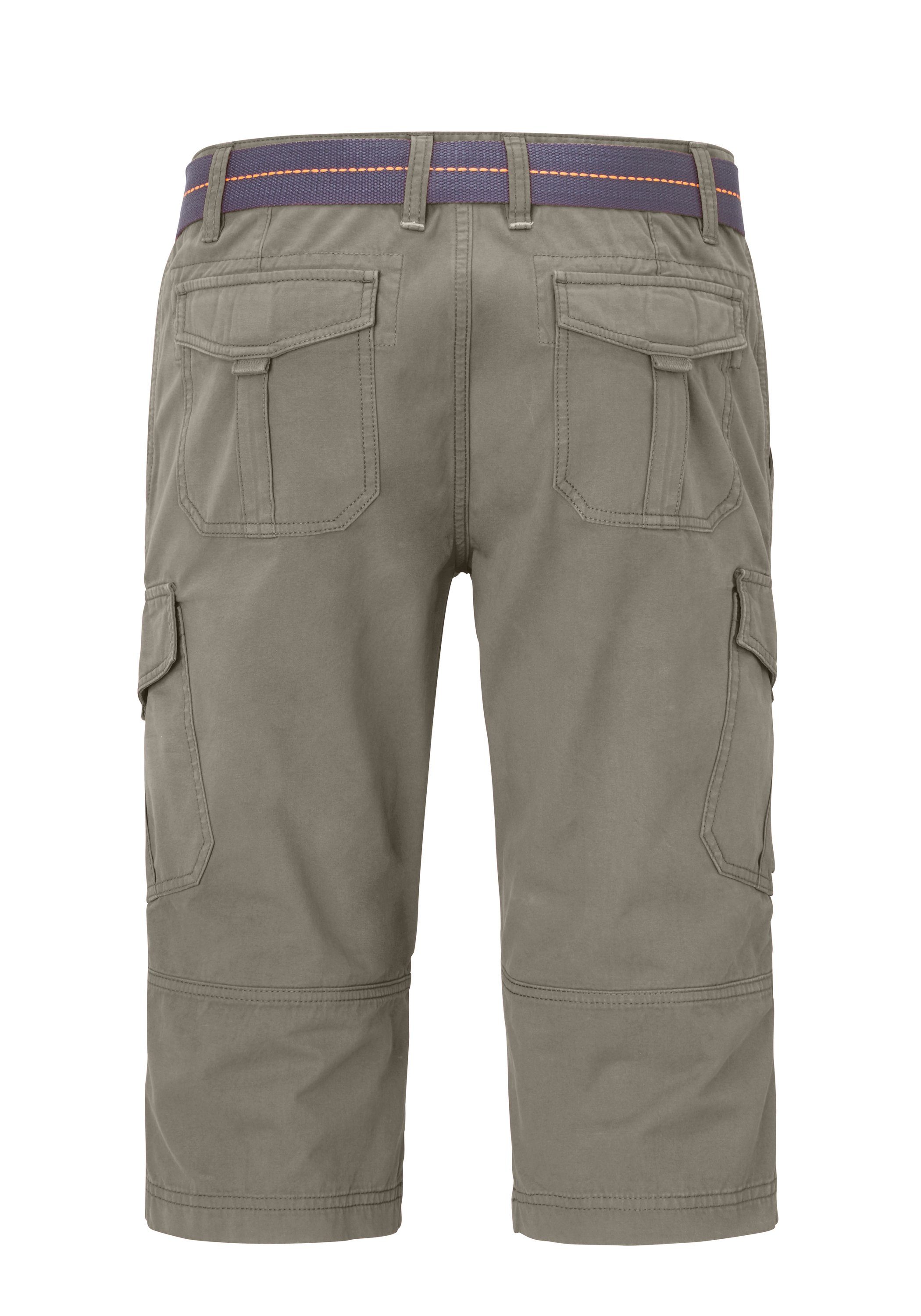 Redpoint Cargobermudas Kelowna Cargo Capri mit Gürtel