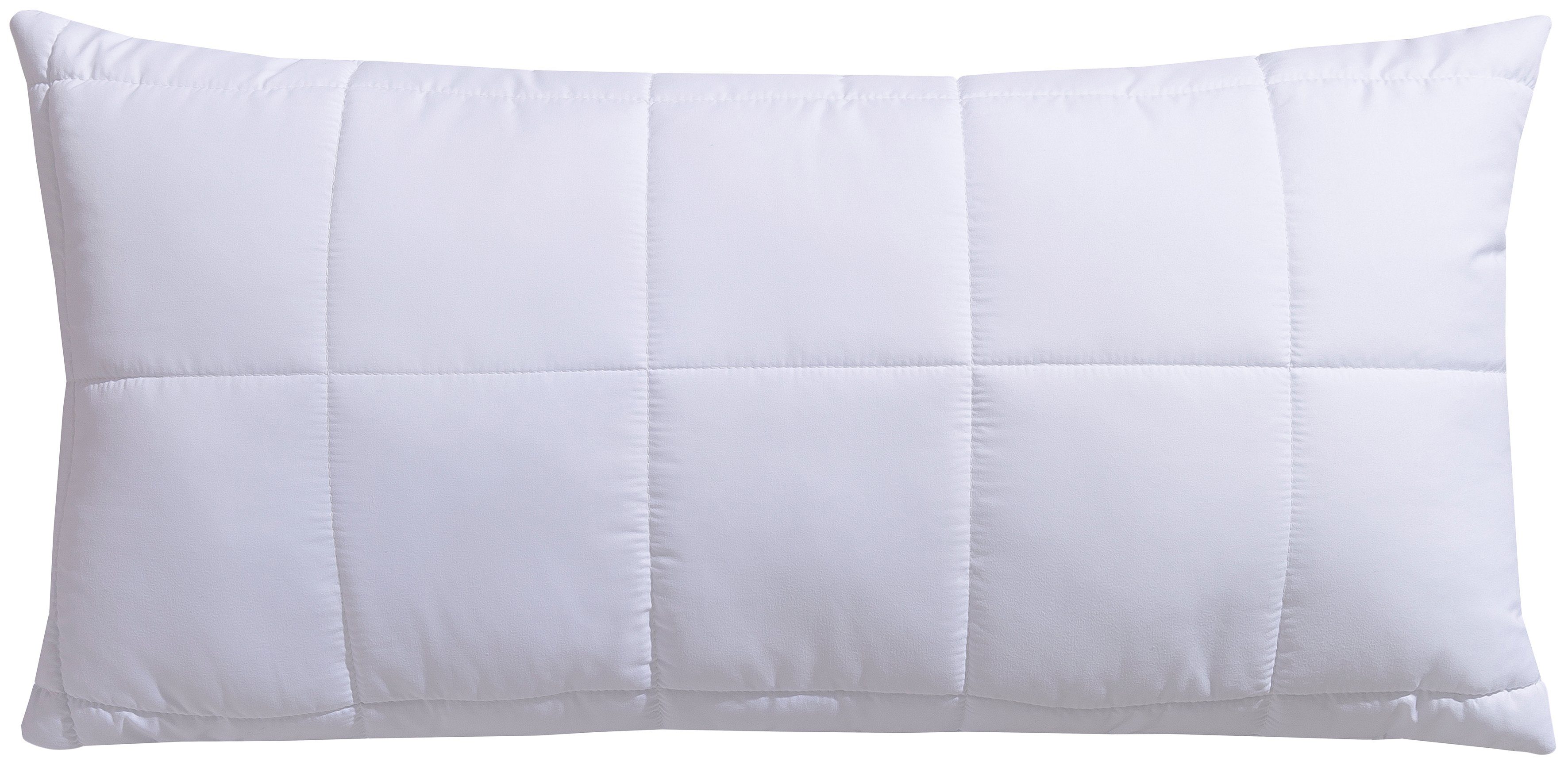 Microfaserkissen Warmmax, f.a.n. Schlafkomfort, Füllung: Faserbällchen  (100% Polyester), Bezug: 100% Polyester