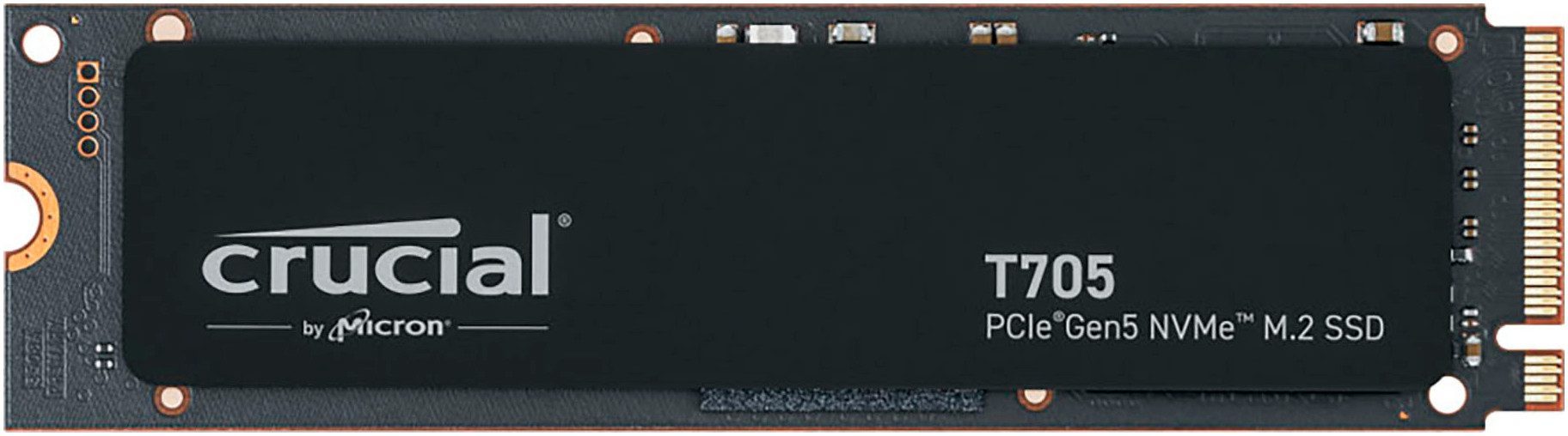Crucial T705 4 TB interne SSD (4000 GB) 14100 MB/S Lesegeschwindigkeit, 12600 MB/S Schreibgeschwindigkeit