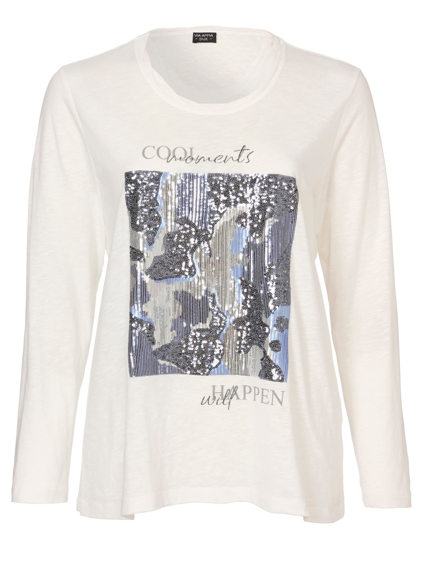 VIA APPIA DUE Langarmshirt