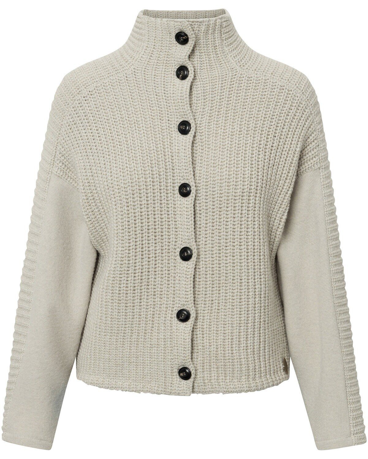 Stapf Strickjacke Grobstrick-Cardigan Caterina Ecru