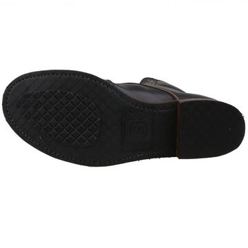Sendra Boots 17181-Second Hand Negro Cuero Grasa Incolora Stiefel