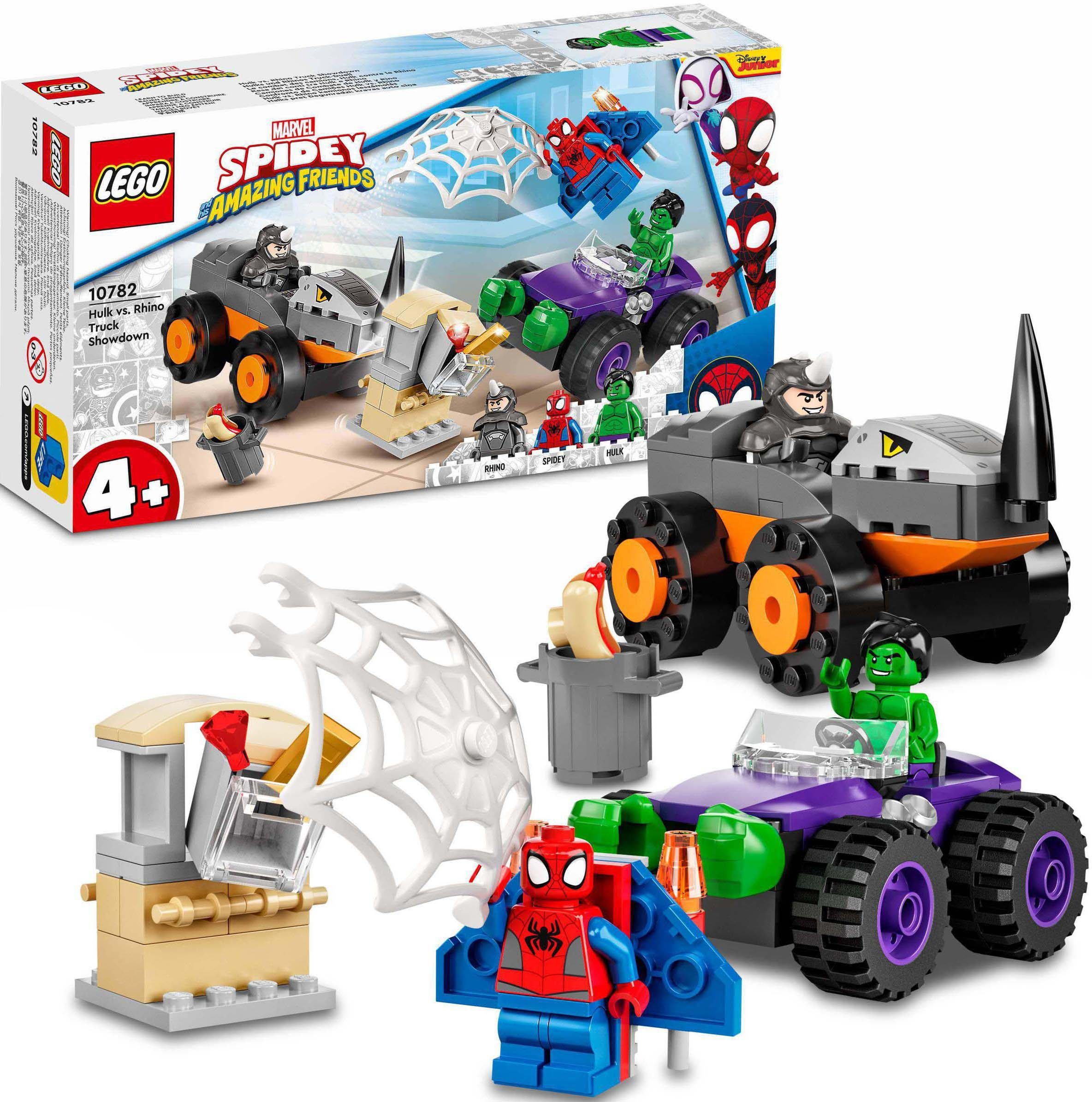 Hulks und Rhinos Truck-Duell (10782), LEGO® Marvel Konstruktionsspielsteine