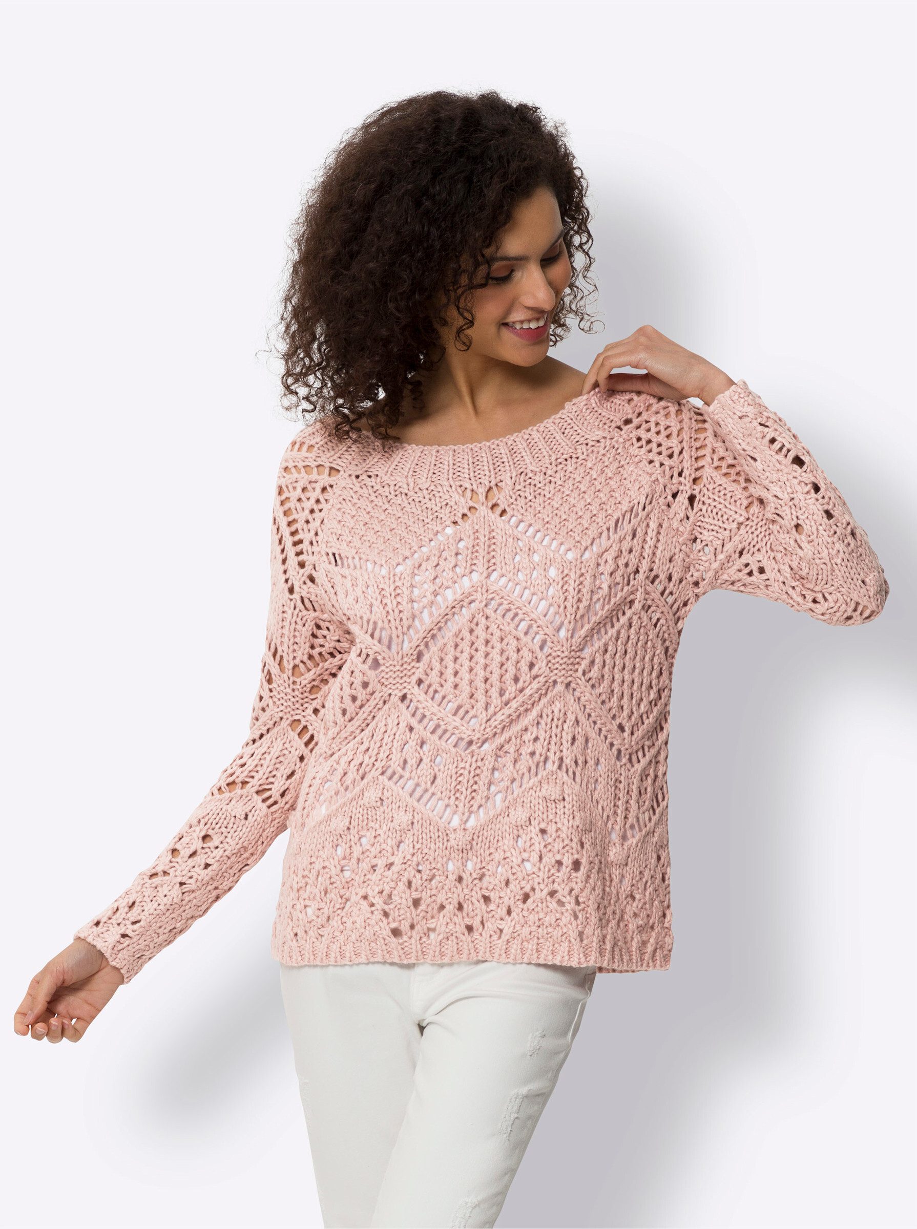 Strickpullover Ajourpullover