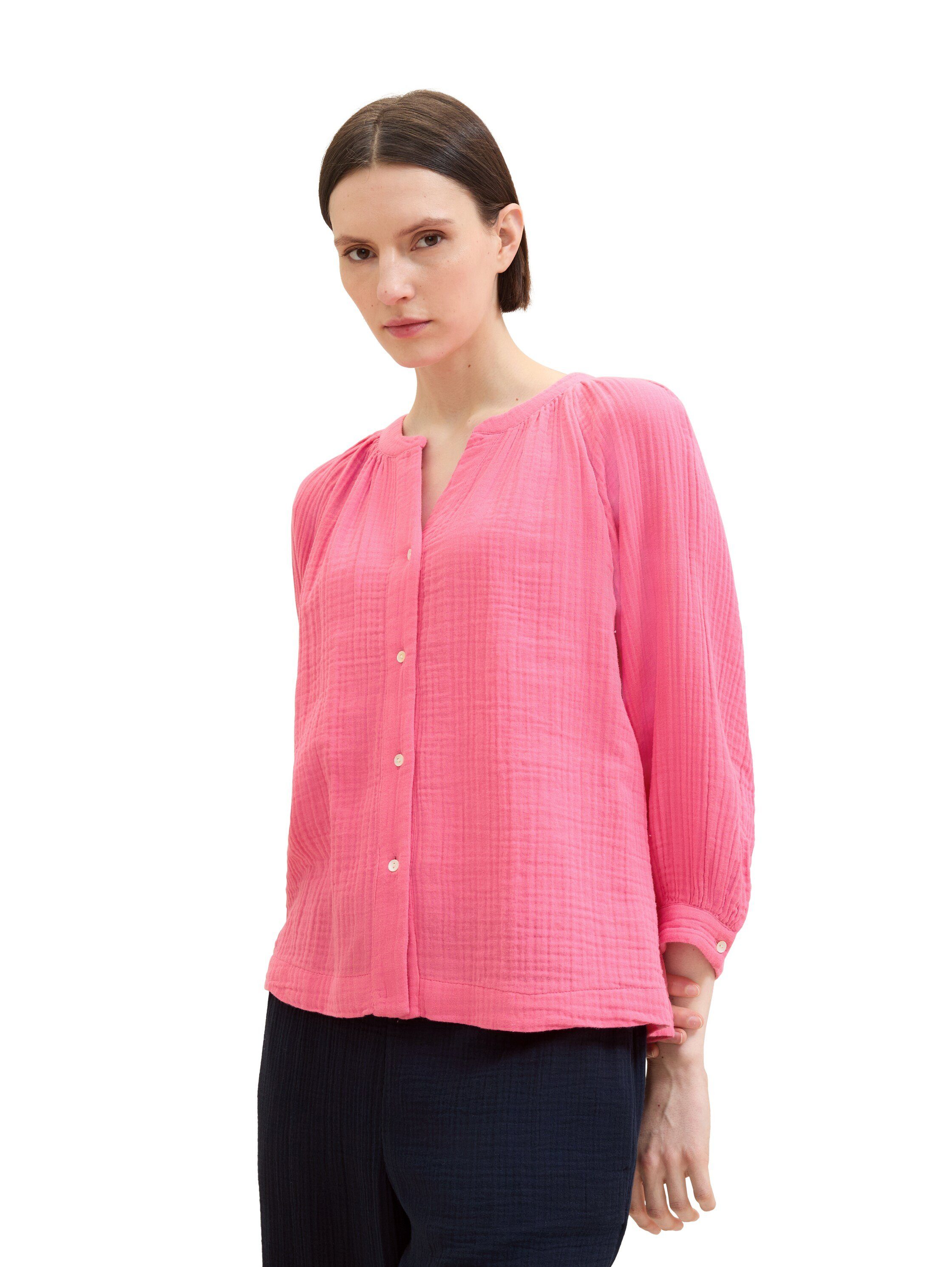 TOM TAILOR Crinklebluse in Crinkle-Optik günstig online kaufen