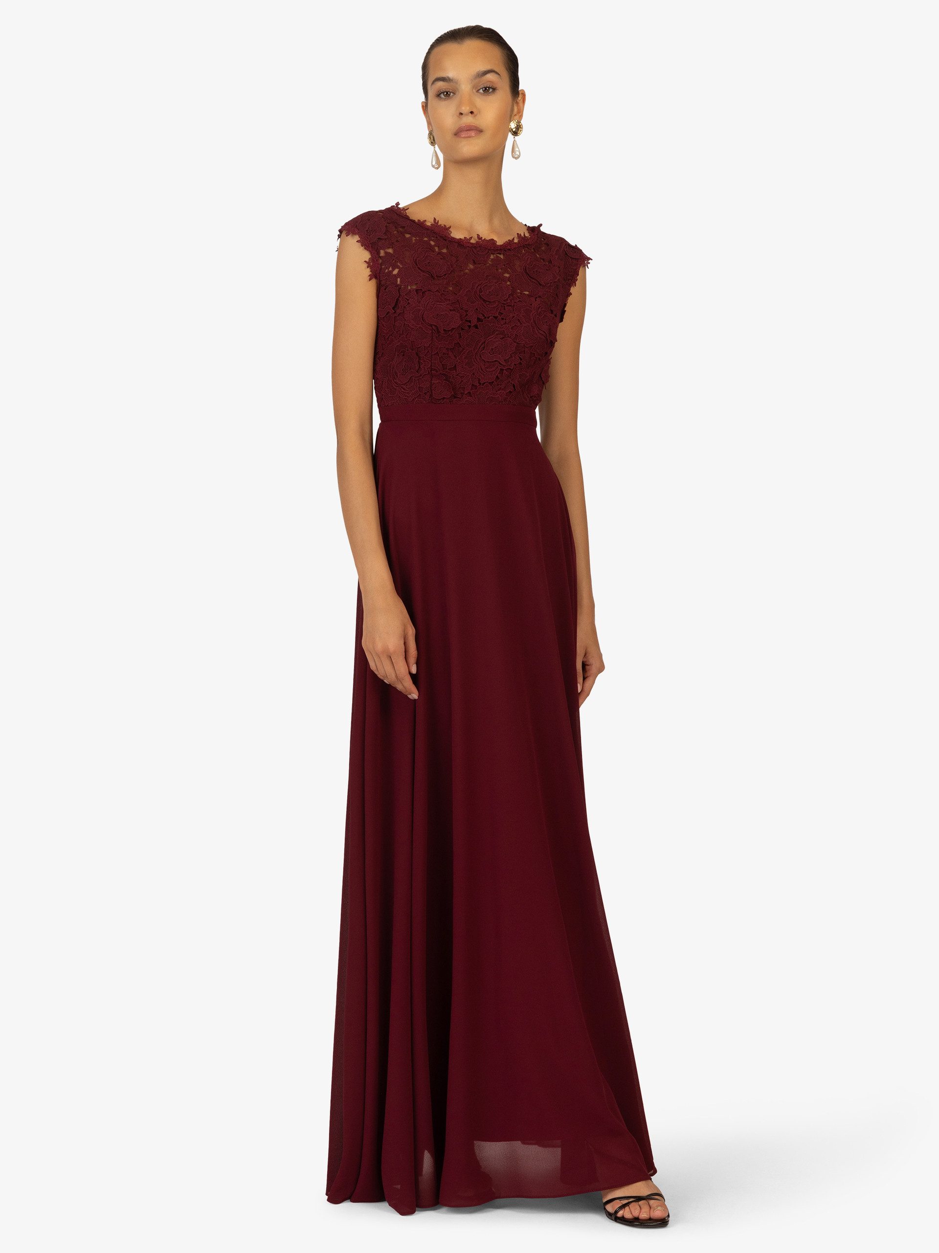 Kraimod Abendkleid mit Hoher Rundhalsausschnitt günstig online kaufen
