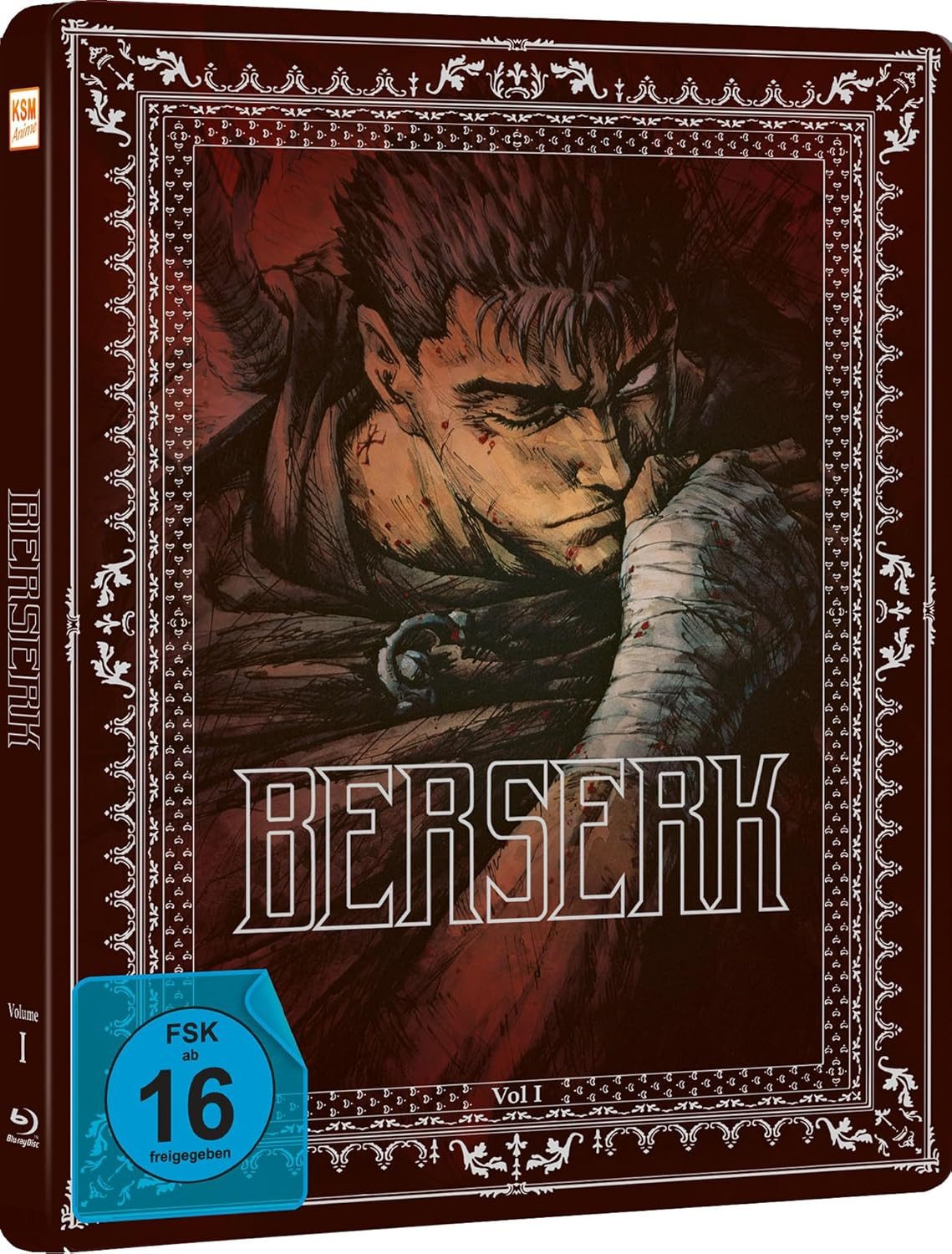PLAION Blu-ray Berserk - Volume 1 (Limitiertes Steelbook), (2-St), Episode 1-13 + Extras