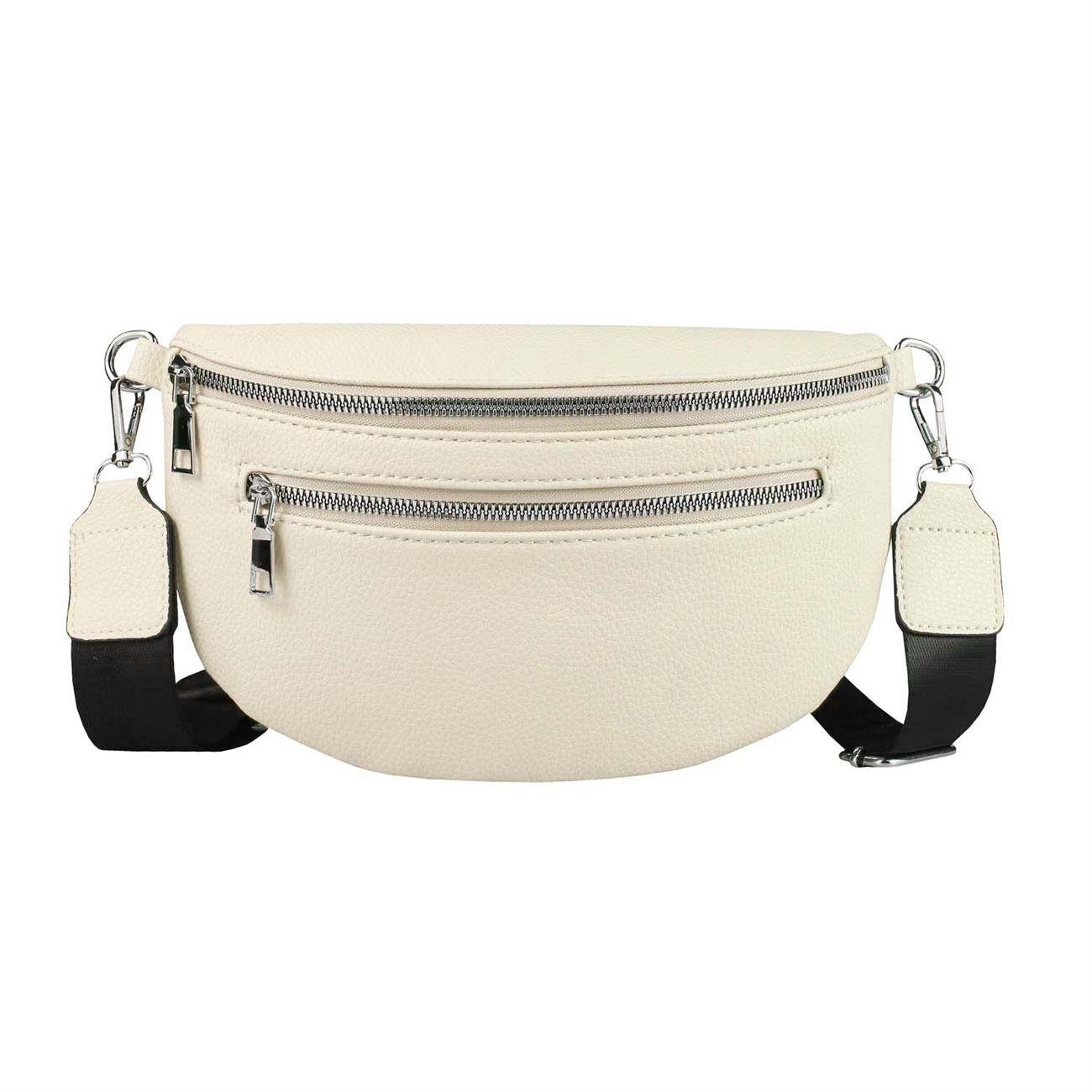 ITALYSHOP24 Bauchtasche Damen Gürteltasche Hüfttasche Bodybag günstig online kaufen