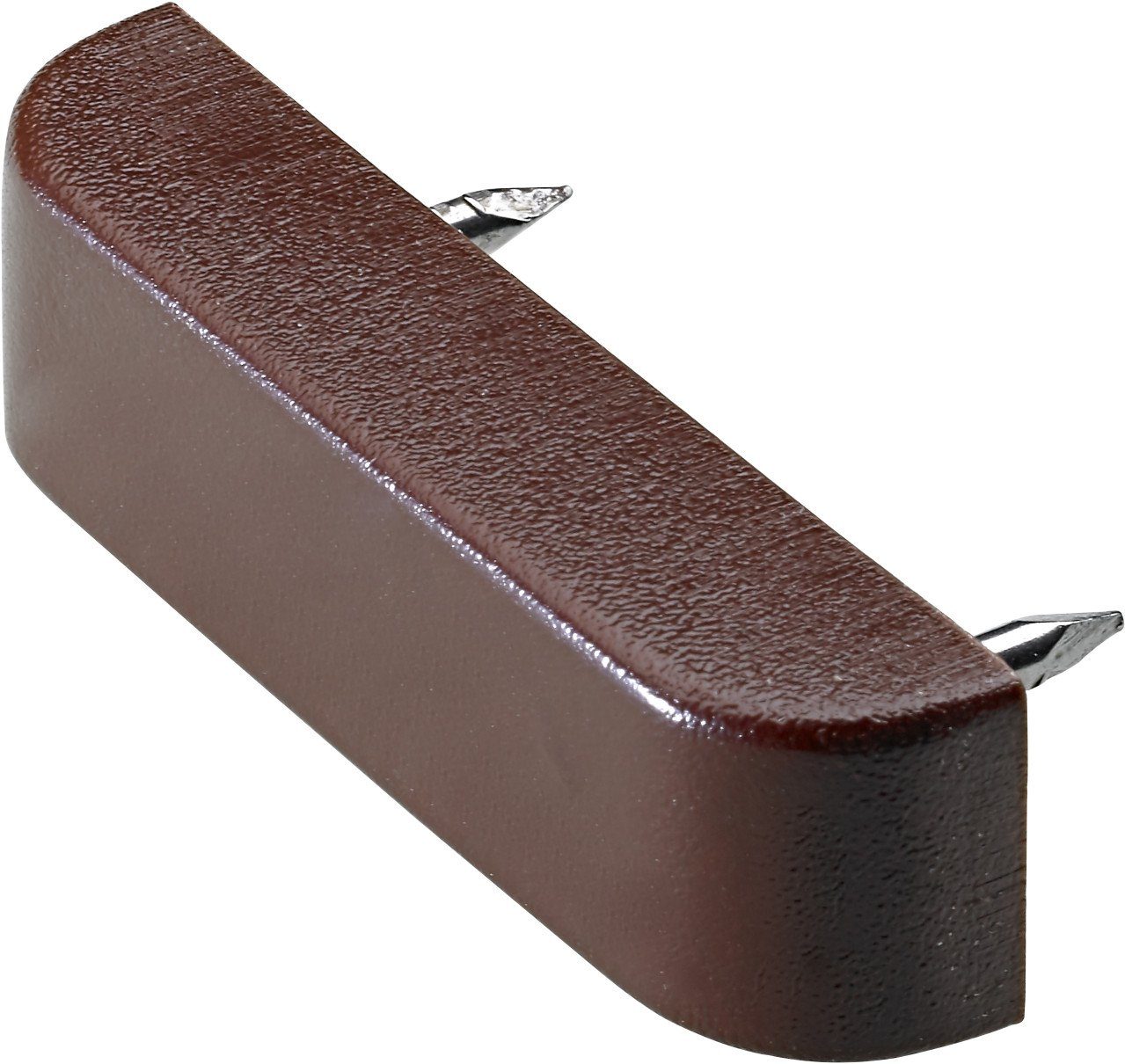 Hettich Wandregalhalter Hettich Bodenträger mit Nagelstiften braun