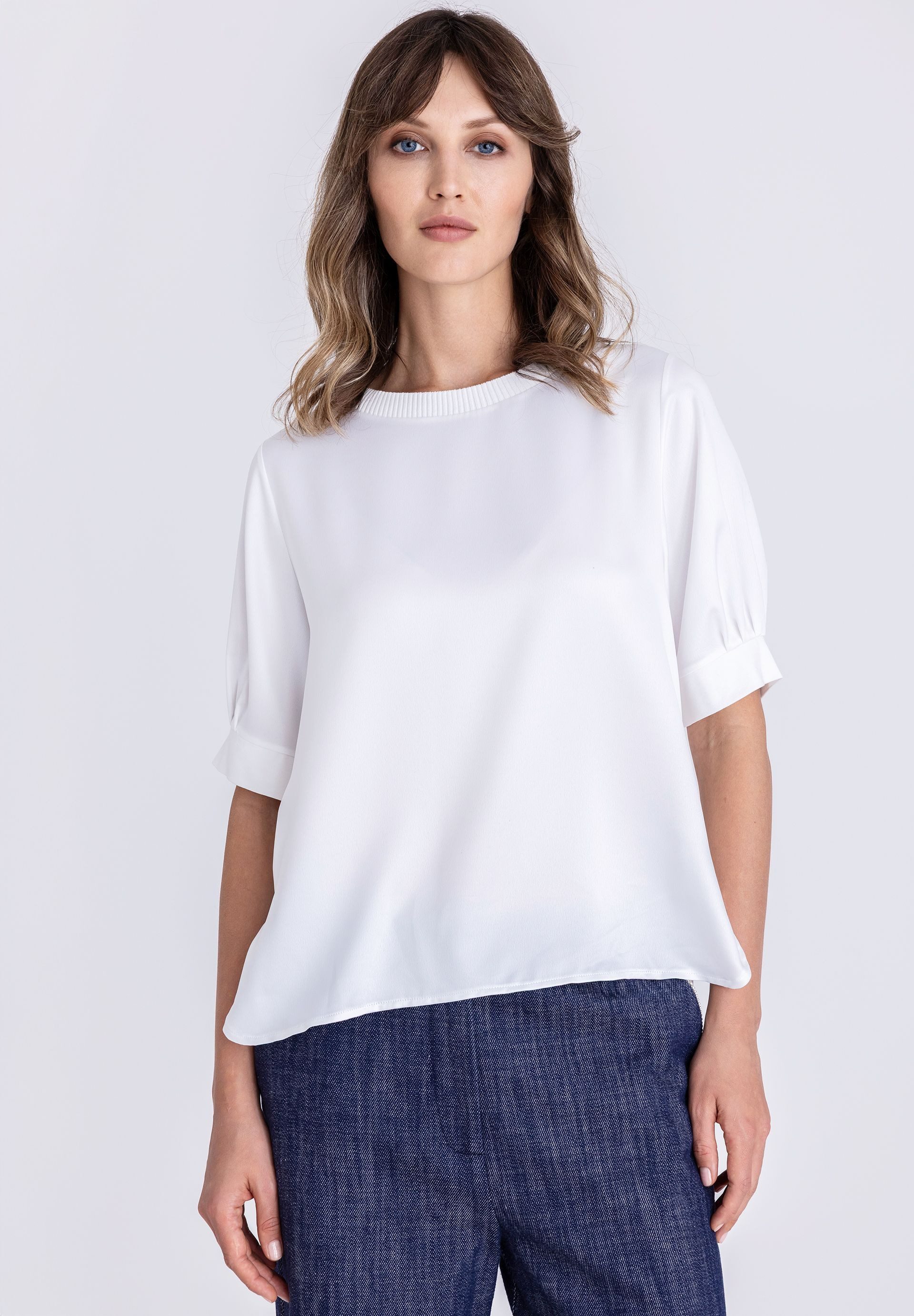 TUZZI T-Shirt mit Satinfinish