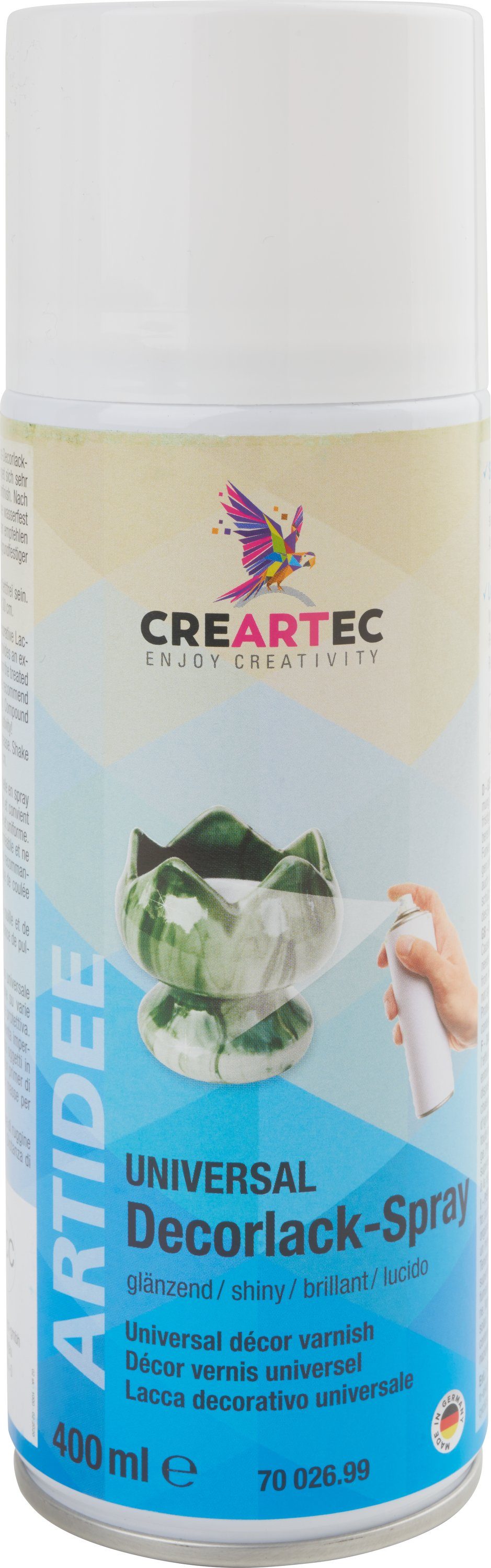 CREARTEC Крафтовий клей Klarlack-Spray Universal-Decorlack-Spray, 400 ml