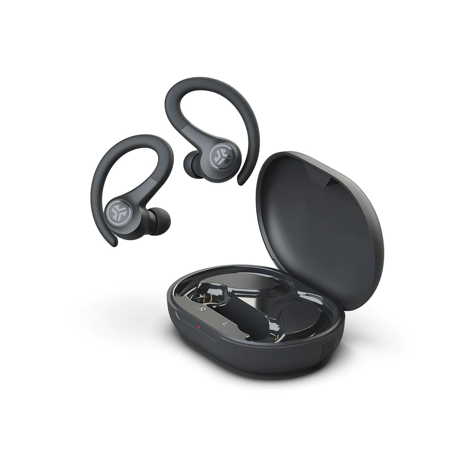 IP55, In-Ear-Kopfhörer Air Connect) EQ3-Sound, Jlab Go USB-Ladecase, Dual Wireless Earbuds Touch, (TWS, Sport True