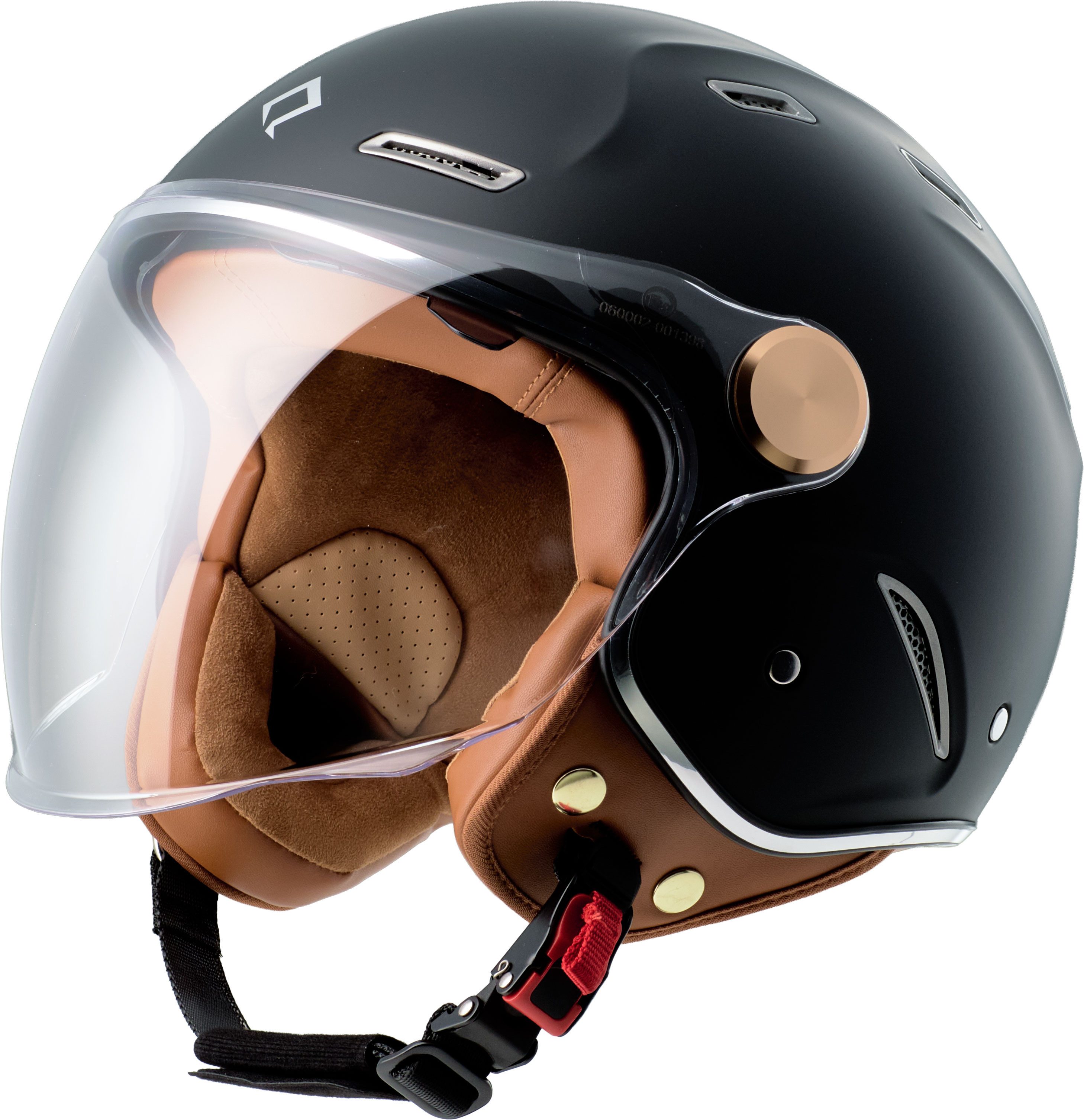 Motorradhelm Jethelm Retro Look