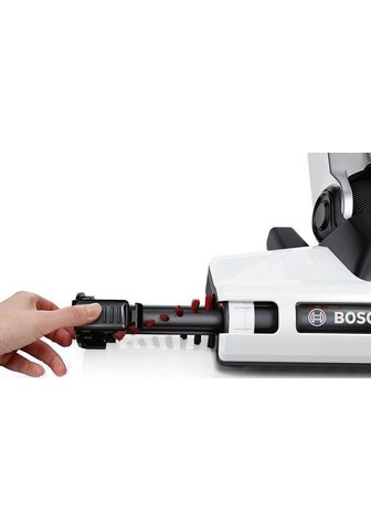 BOSCH Belaidis dulkių siurblys Athlet BCH6ATH25 25.2 V atskirai Higieninis filtras Turbo-Stufe beutellos alle Bodenarten aukštis Saugkraft iki 60 min Laufzeit weiß