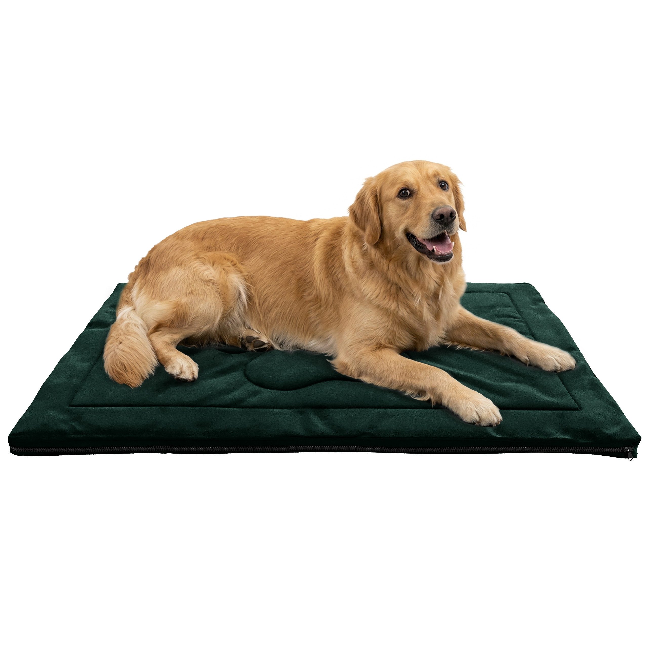 Muralo Tierbett - Hundematte - Hundebett - Hundekissen, mittelgroßes, waschbar, weiche Polsterung, 100x70 cm