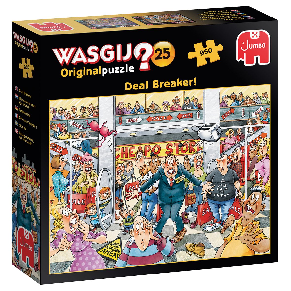 Jumbo Spiele Puzzle Wasgij Original 25 Preisknaller! 950 Teile Puzzle, 950 günstig online kaufen