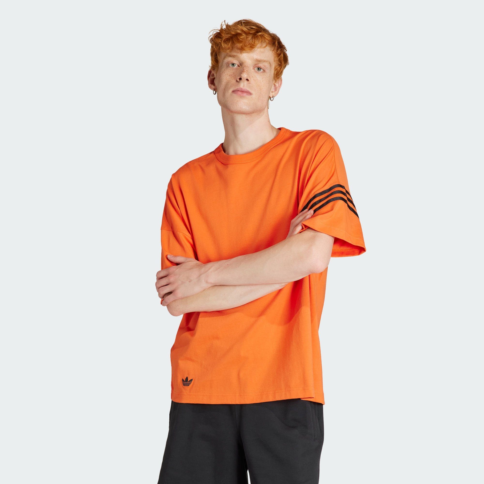 T-SHIRT NEUCLASSICS Originals Orange Impact adidas Semi ADICOLOR T-Shirt