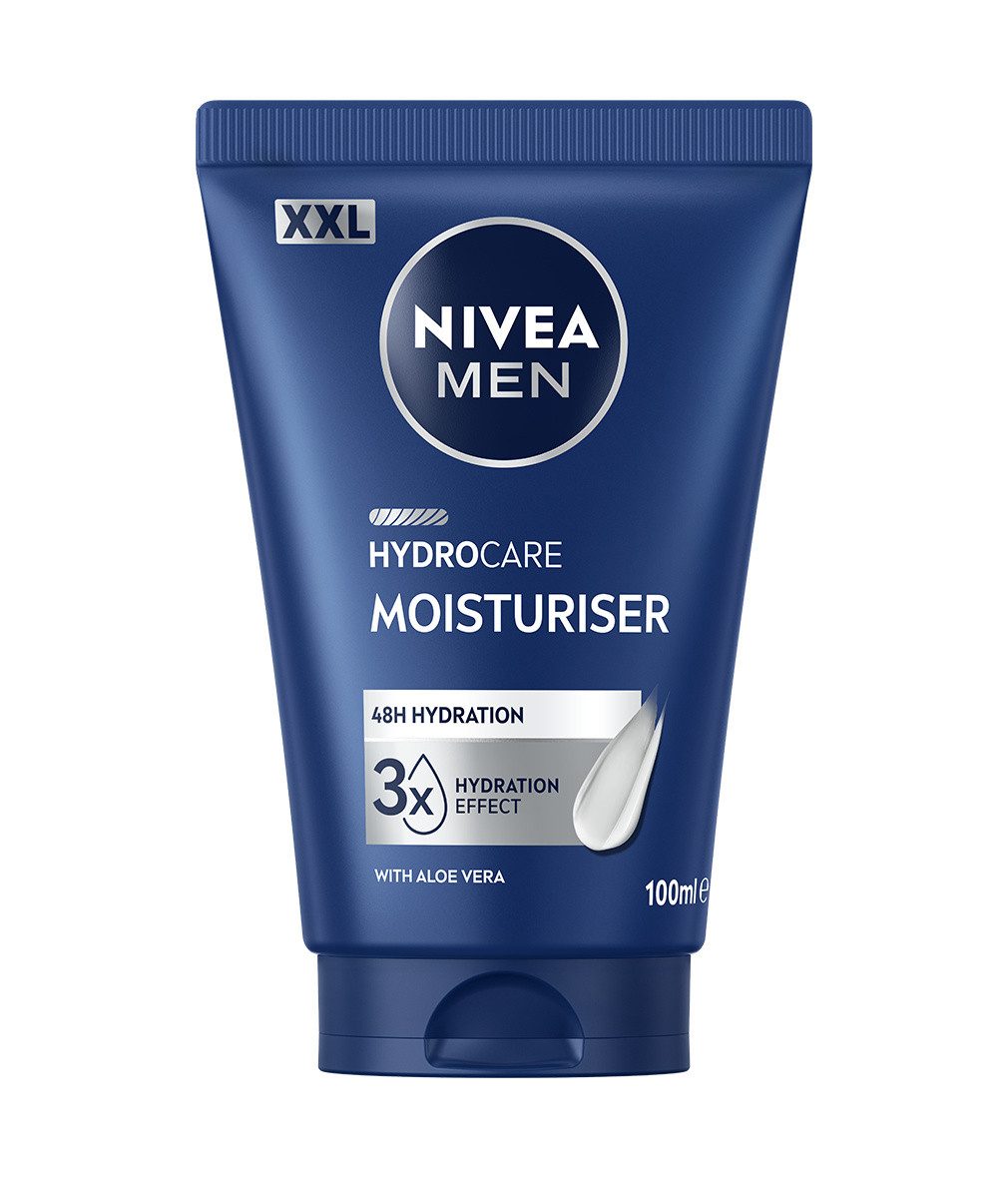 Nivea Men Gesichtspflege HydroCare Gesichtspflegecreme XXL 100ml, 1-tlg., Intensive Feuchtigkeitsversorgung