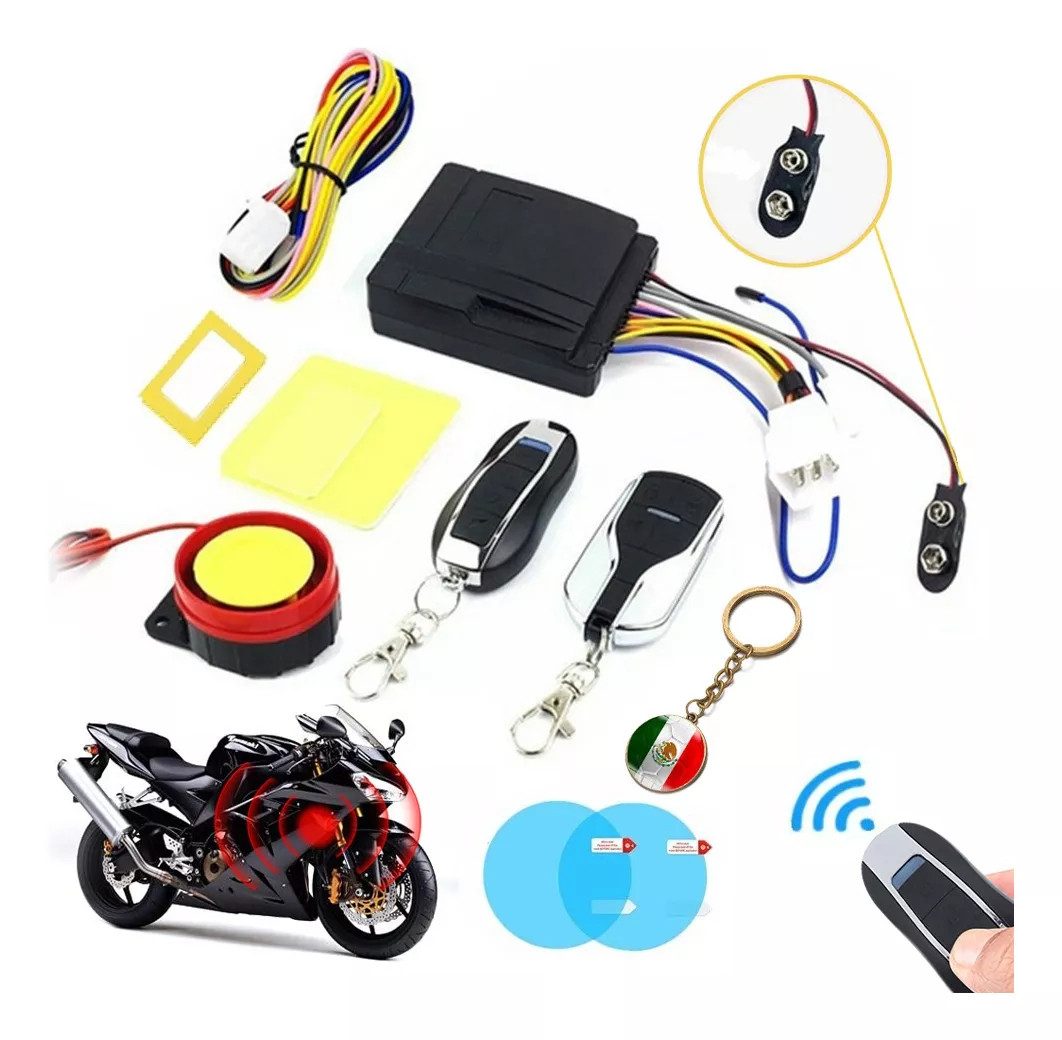 Bremsscheibenschloss Sicherheitsschloss Motorrad Alarmanlage mit Sirene 125DB Motorradalarm