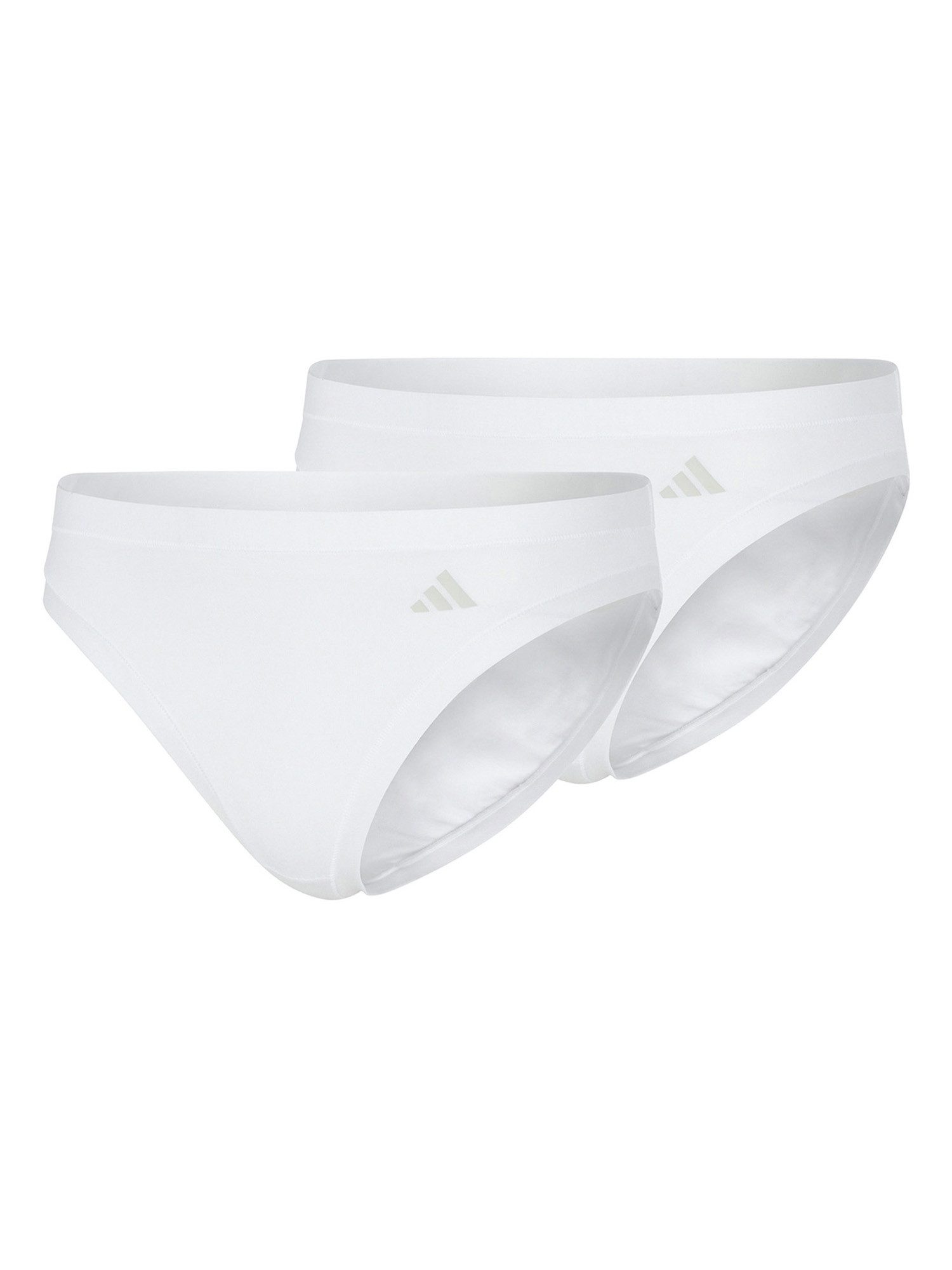 adidas Sportswear Slip Sport Active Modal Comfort - perfekter Sitz - Heatseal adidas Logo (2-St) Unterhose Bikini-Slip Doppelpack Damen Gym Training Yoga Mehrpack