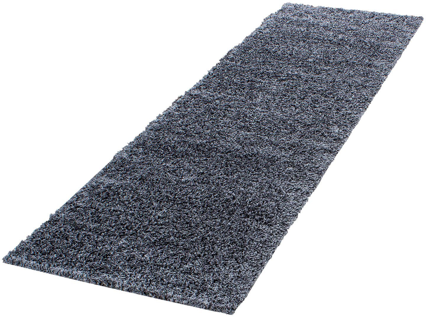 Ayyildiz Teppiche Hochflor-Läufer Life Shaggy 1500, rechteckig, Höhe: 30 mm, Langflor, uni, große Farbauswahl, robust, auch in rund