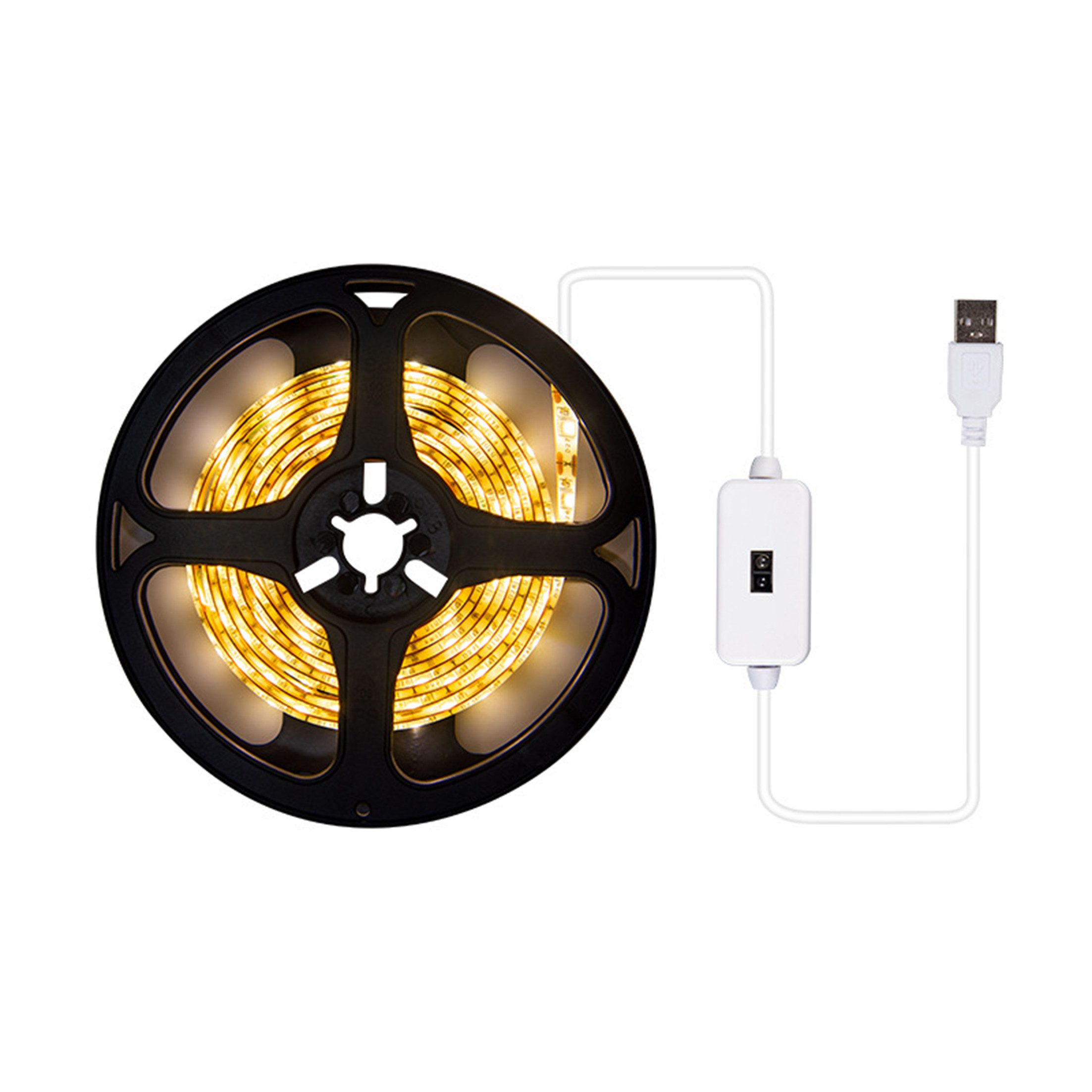 KINSI LED Stripe Handwisch-Sensor LED-Streifen Wasserdicht,Intelligente Beleuchtung, für Kleiderschrank, Küchenschrank, Weinschrank & Auto