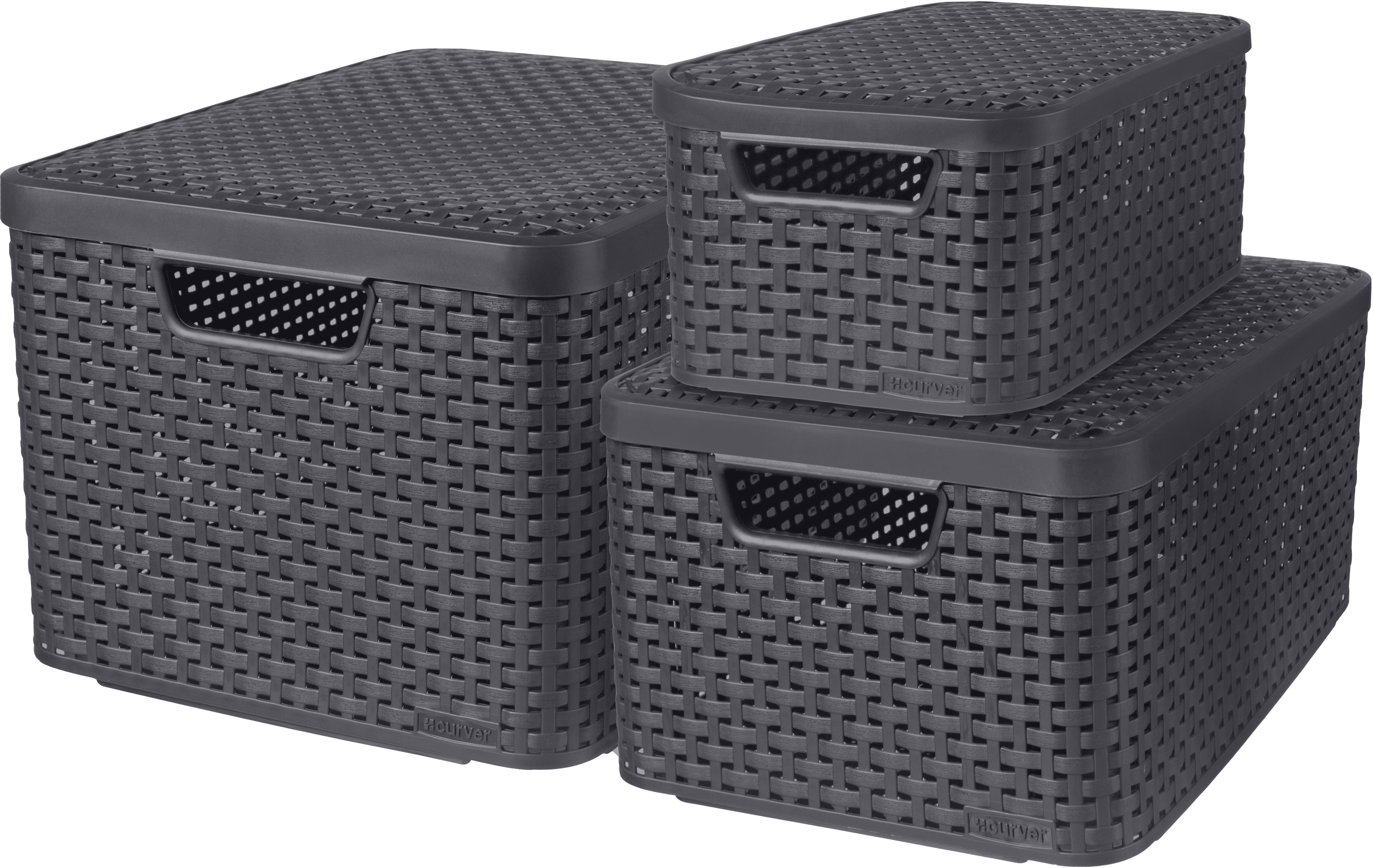 Aufbewahrungsboxen in grau online kaufen | OTTO