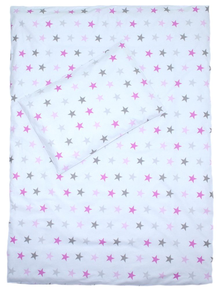 Babybettwäsche 2 teilige Baby Kinder Bettwäsche 100% Baumwolle 100x135 cm
