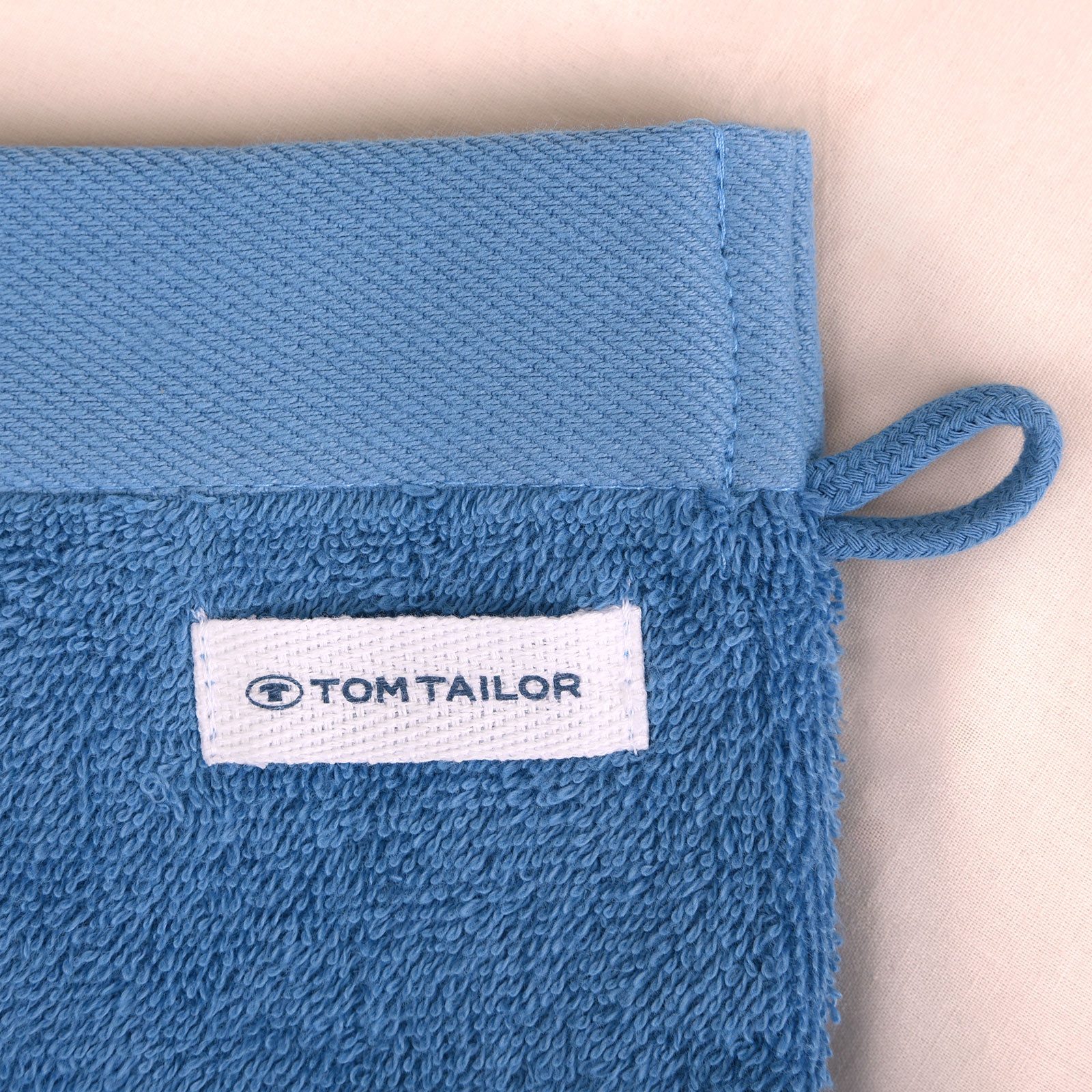 TOM TAILOR HOME Waschhandschuh Waschhandschuh COLOR BATH, Frottier (6-St)